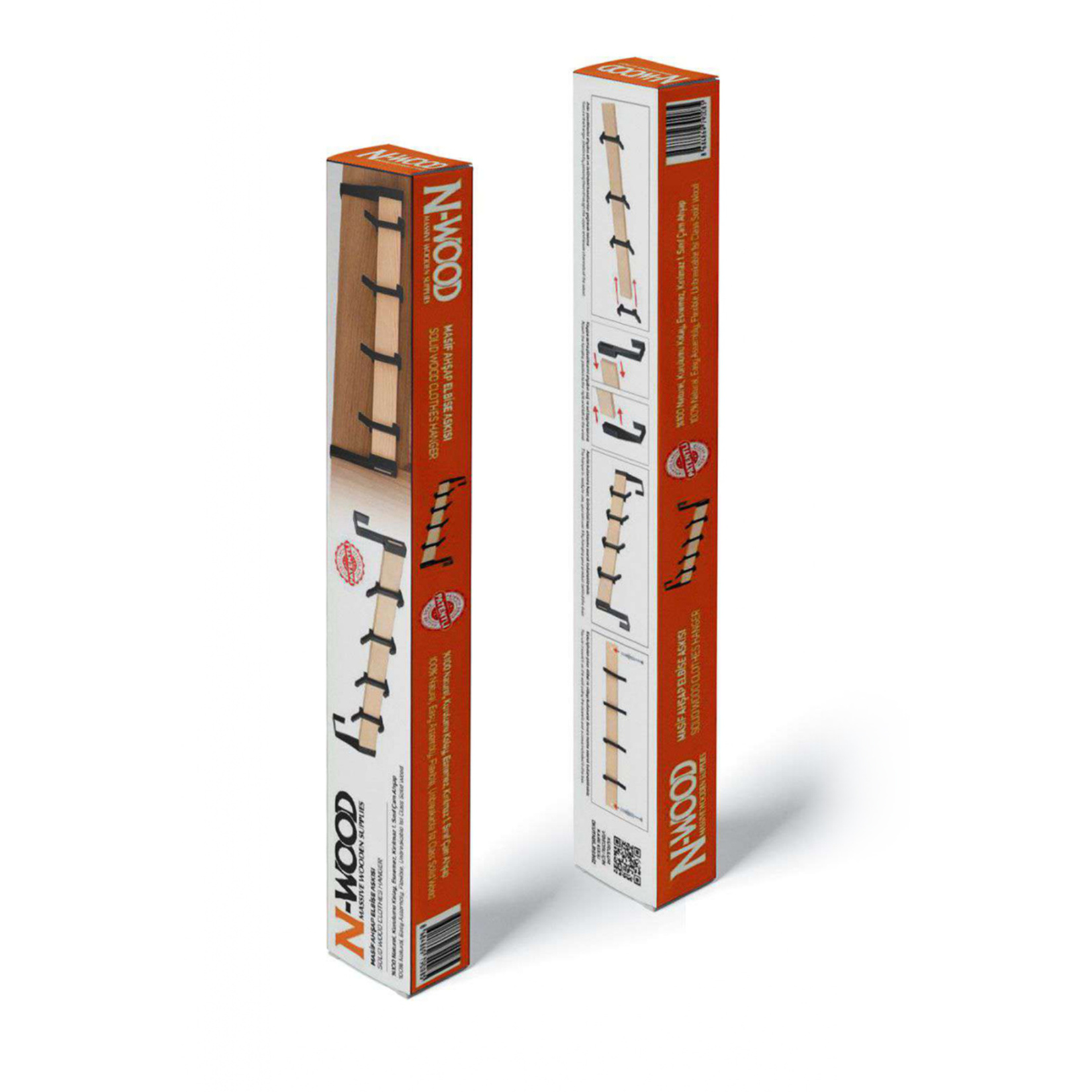 N-Wood Modüler Ahşap Kapı Askısı N-AS-01 - Görsel 6