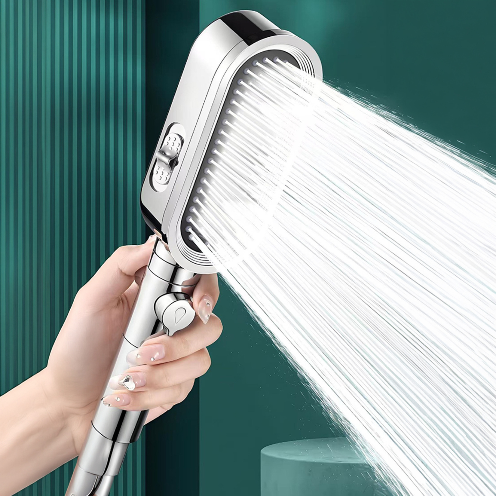 Vaeske Ayarlanabilir Basınçlı Duş Başlığı VS-60 - Görsel 3