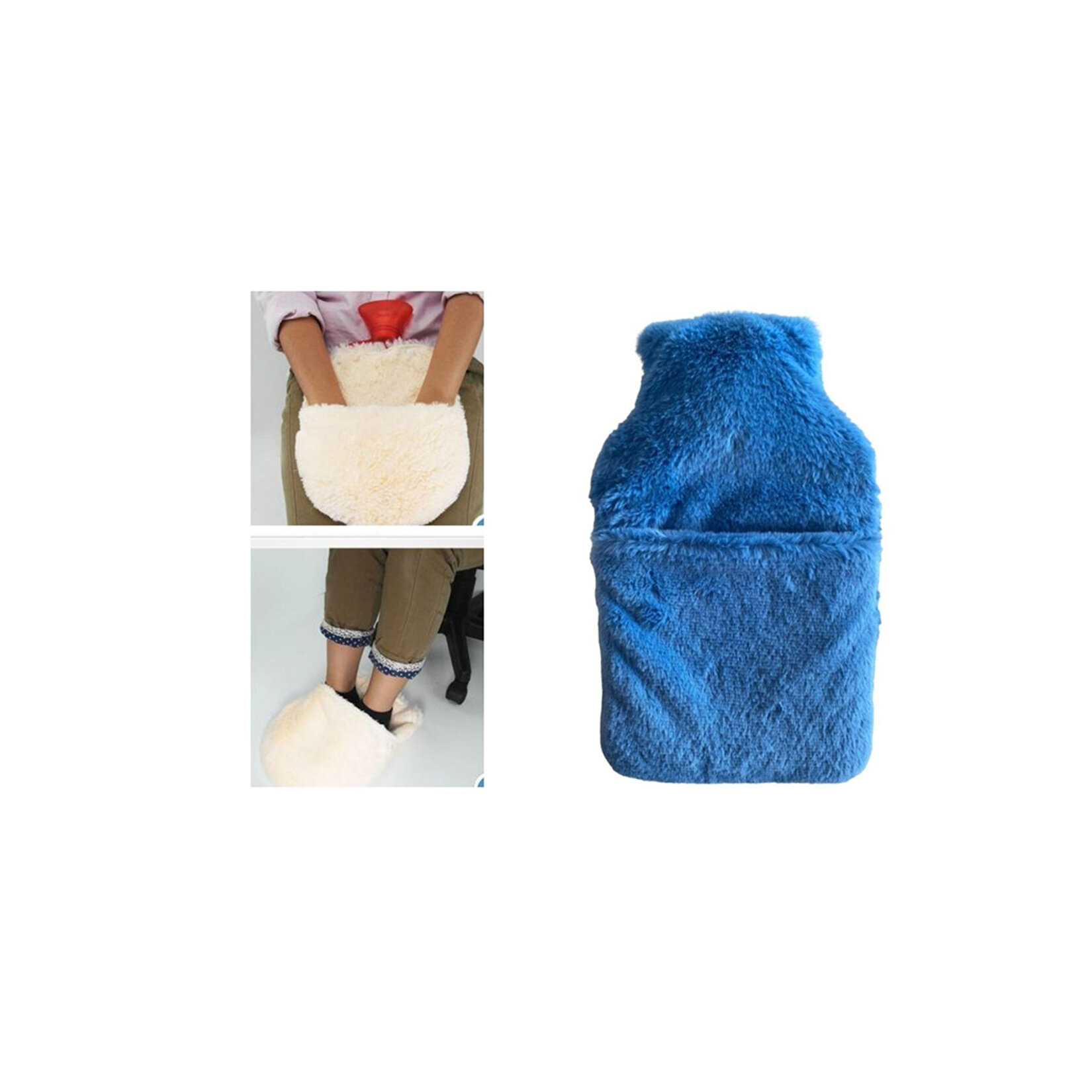 Sia El/Ayak Peluş Sıcak Su Torbası 1500 Ml - Görsel 2