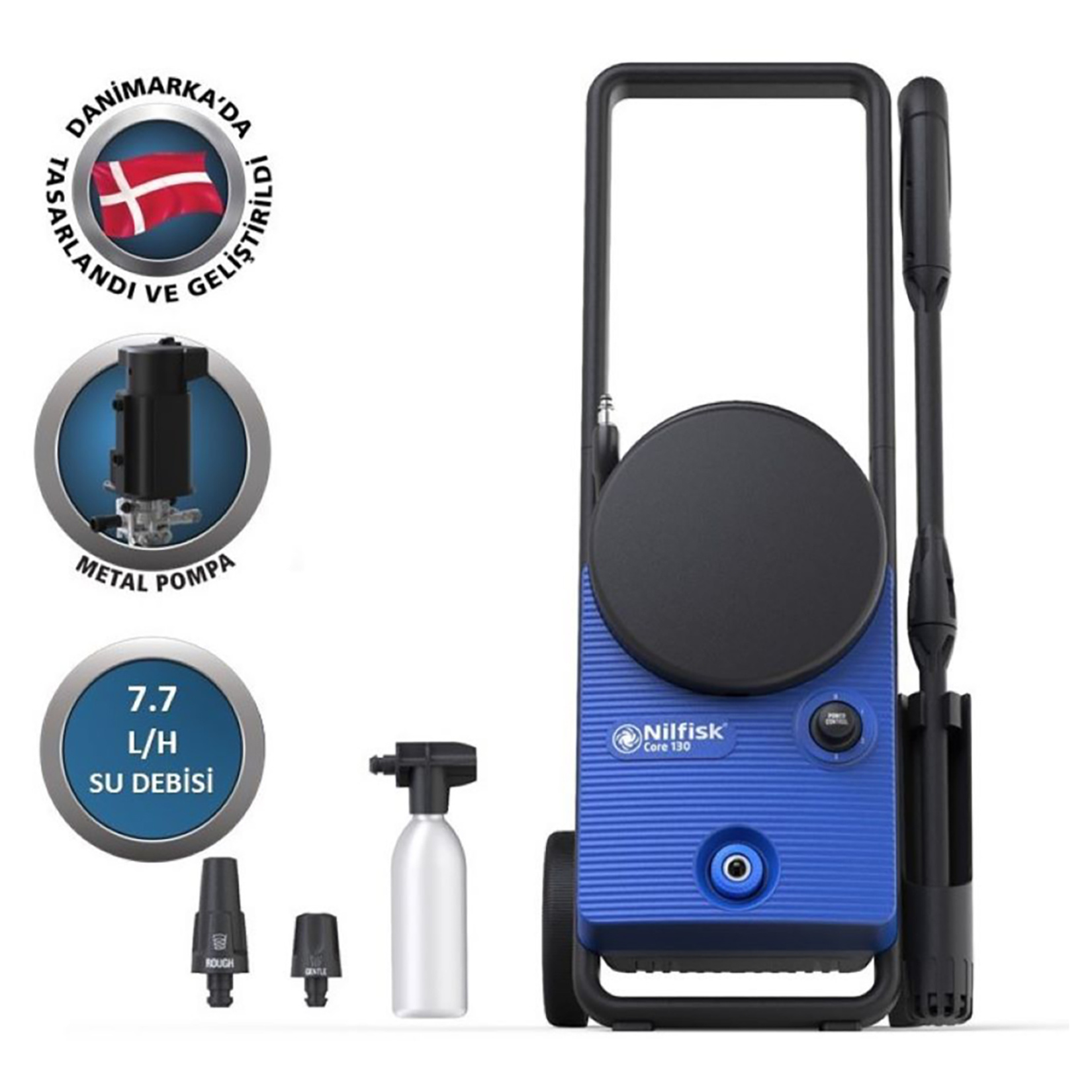 Nilfisk Core 130-6 1500 W 130 Basınçlı Yıkama Makinesi - Görsel 2