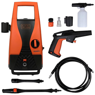 Black + Decker 1400W PWS1512 PSI105 Bar Basınçlı Yıkama Makinesi