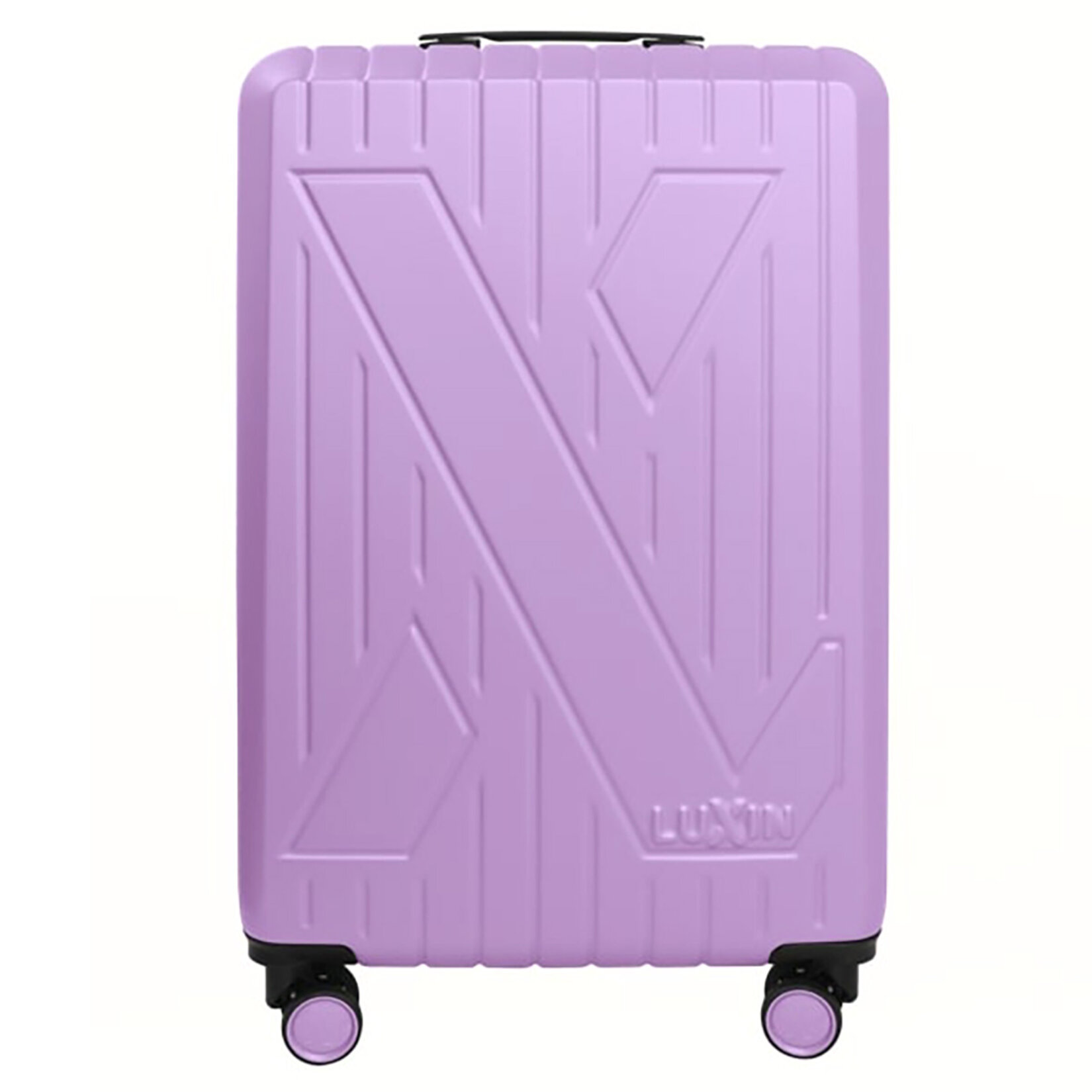 Luxın Cage Büyük Boy Abs Valiz Lila