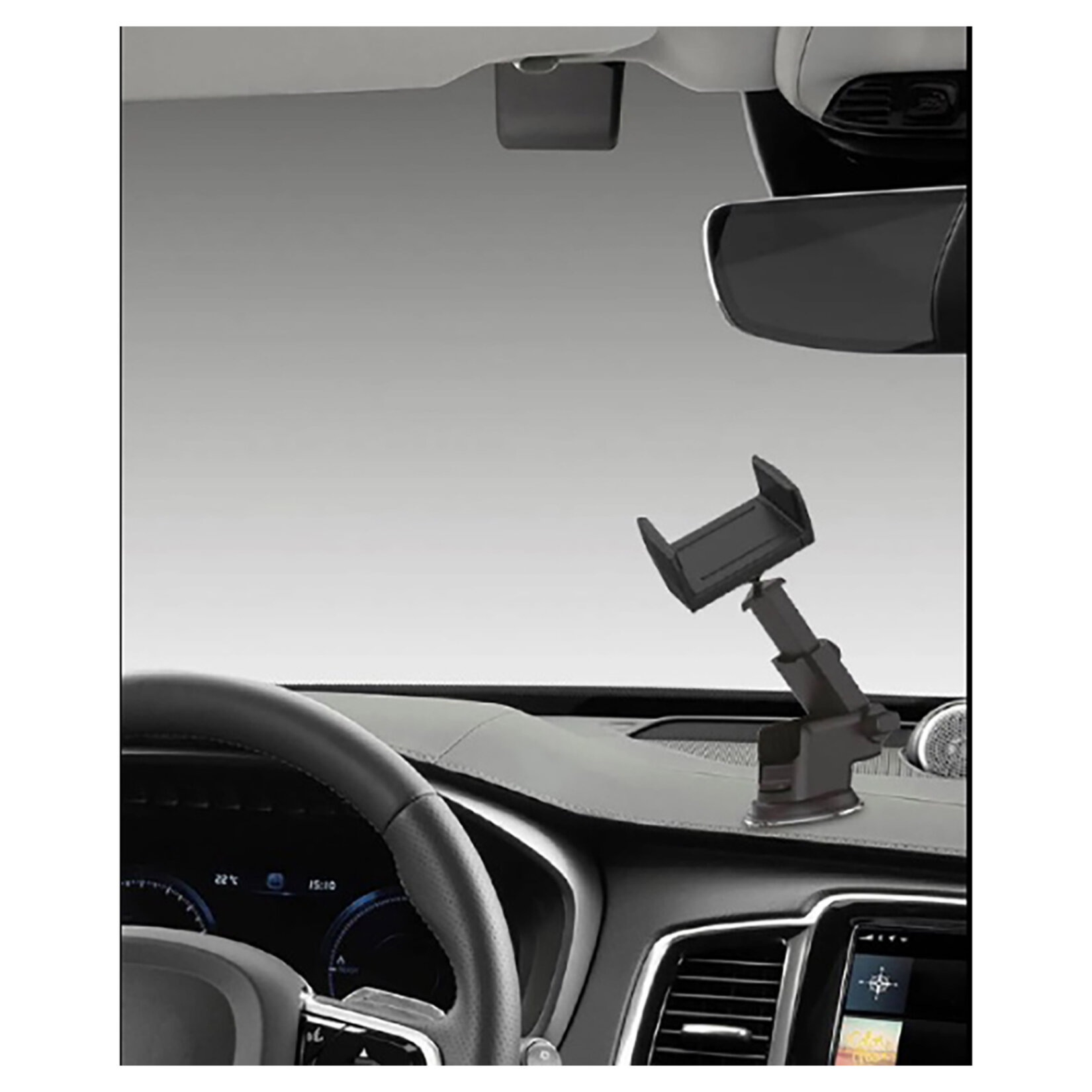 i'think Vantuzlu Ayarlı Araç İçi Telefon Tutucu Ch-1240 - Görsel 2