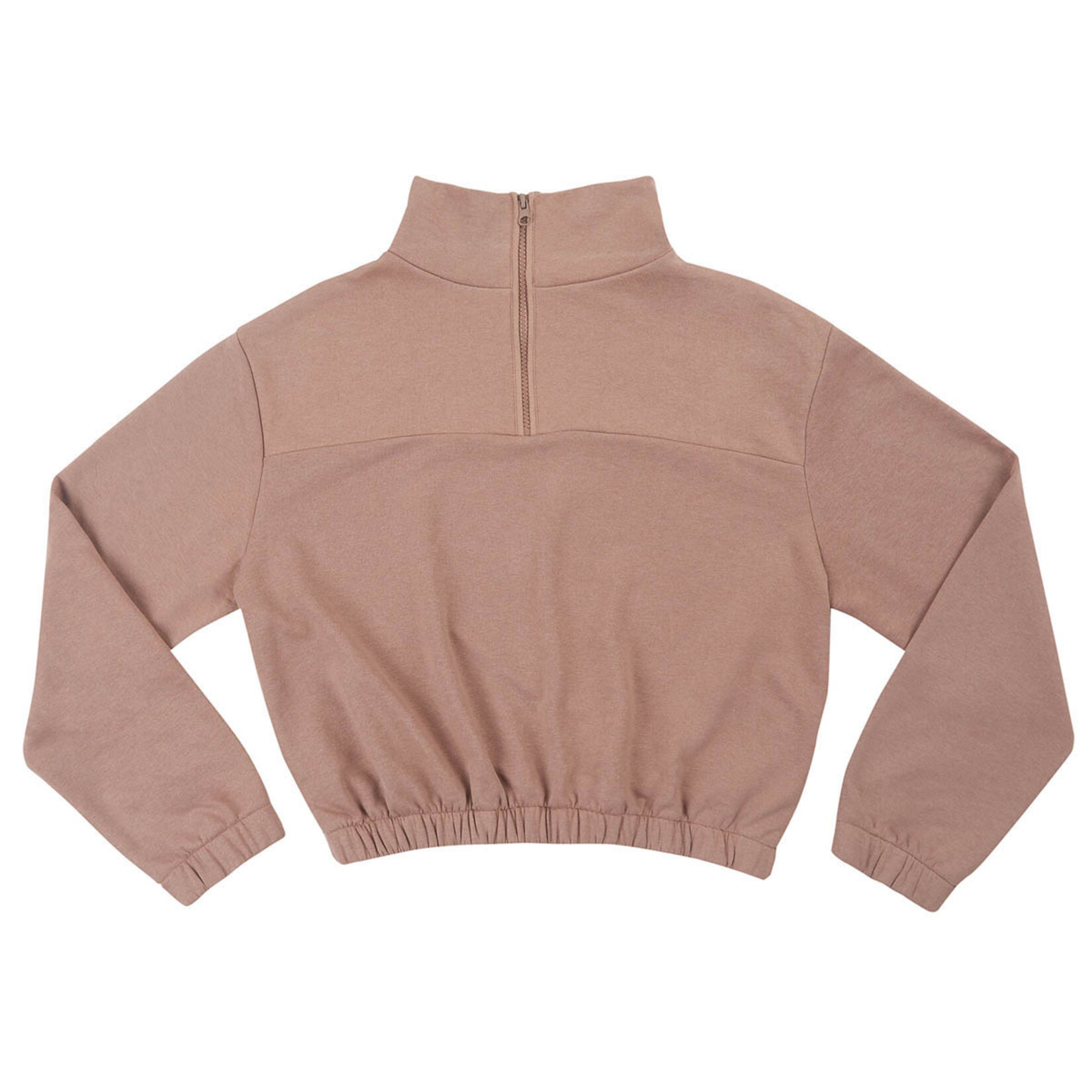 Nap Kadın Crop Sweatshirt Somon S