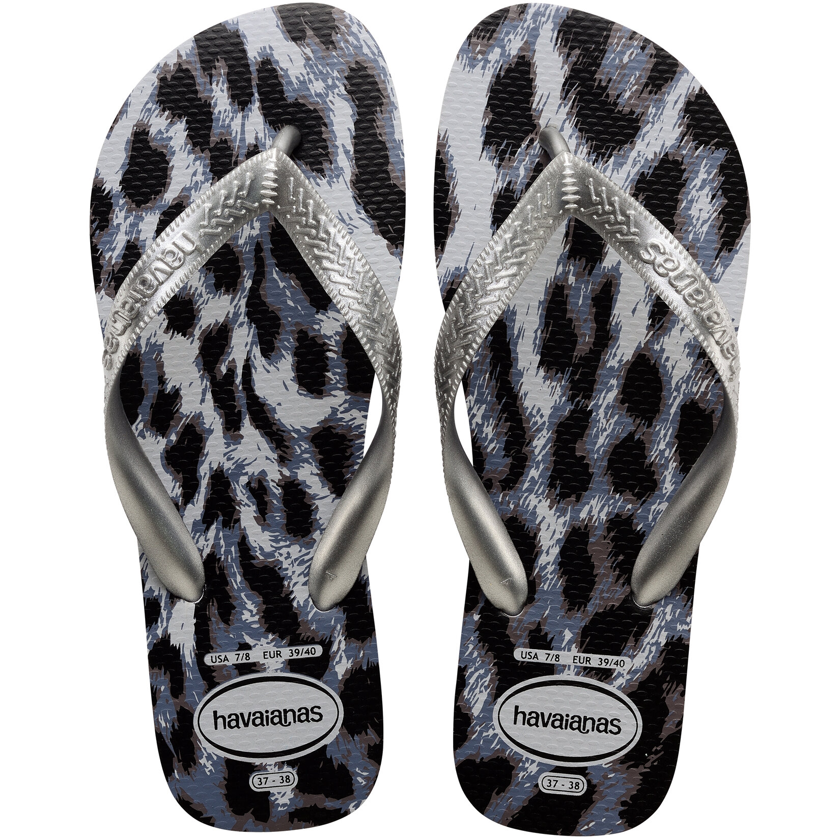 Havaianas Top Animals Grey Silver/Ice Grey 39/40 - Görsel 1