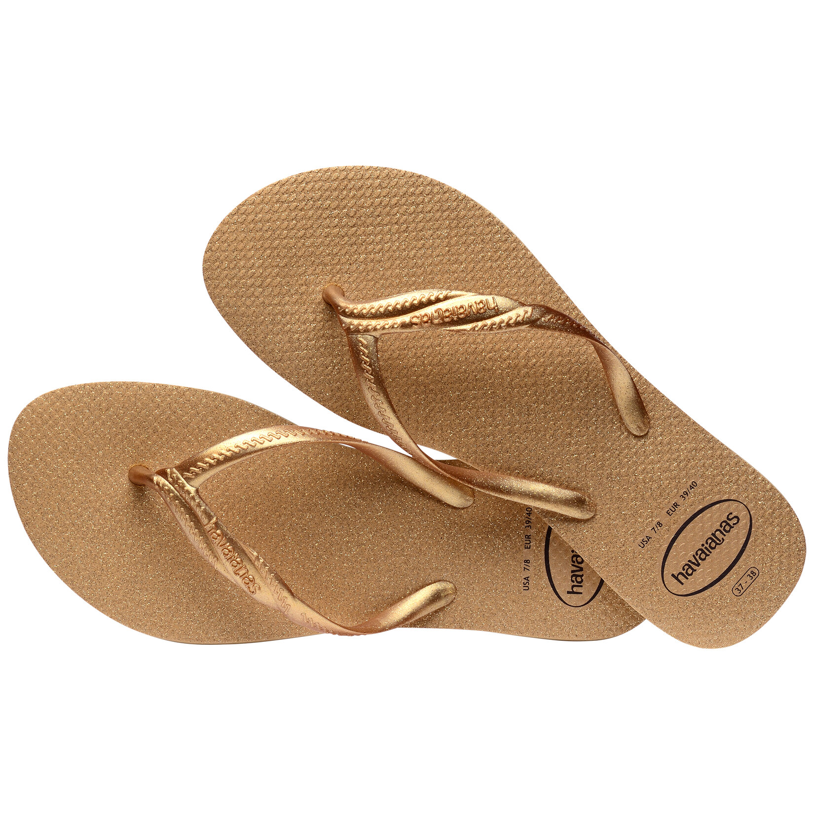 Havaianas Fantasia Gloss Golden 37/38 - Görsel 4