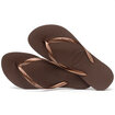 Havaianas Slim Dark Brown/Metal Acoused 41/42 - Görsel 4