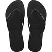 Havaianas Slim Glitter  Black/Black 37/38 - Görsel 1