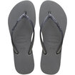 Havaianas Slim Glitter  Grey/Graphite 37/38 - Görsel 1