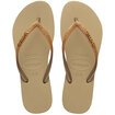 Havaianas Slim Glitter Sand/Gold.Lightmet.41/42 - Görsel 1