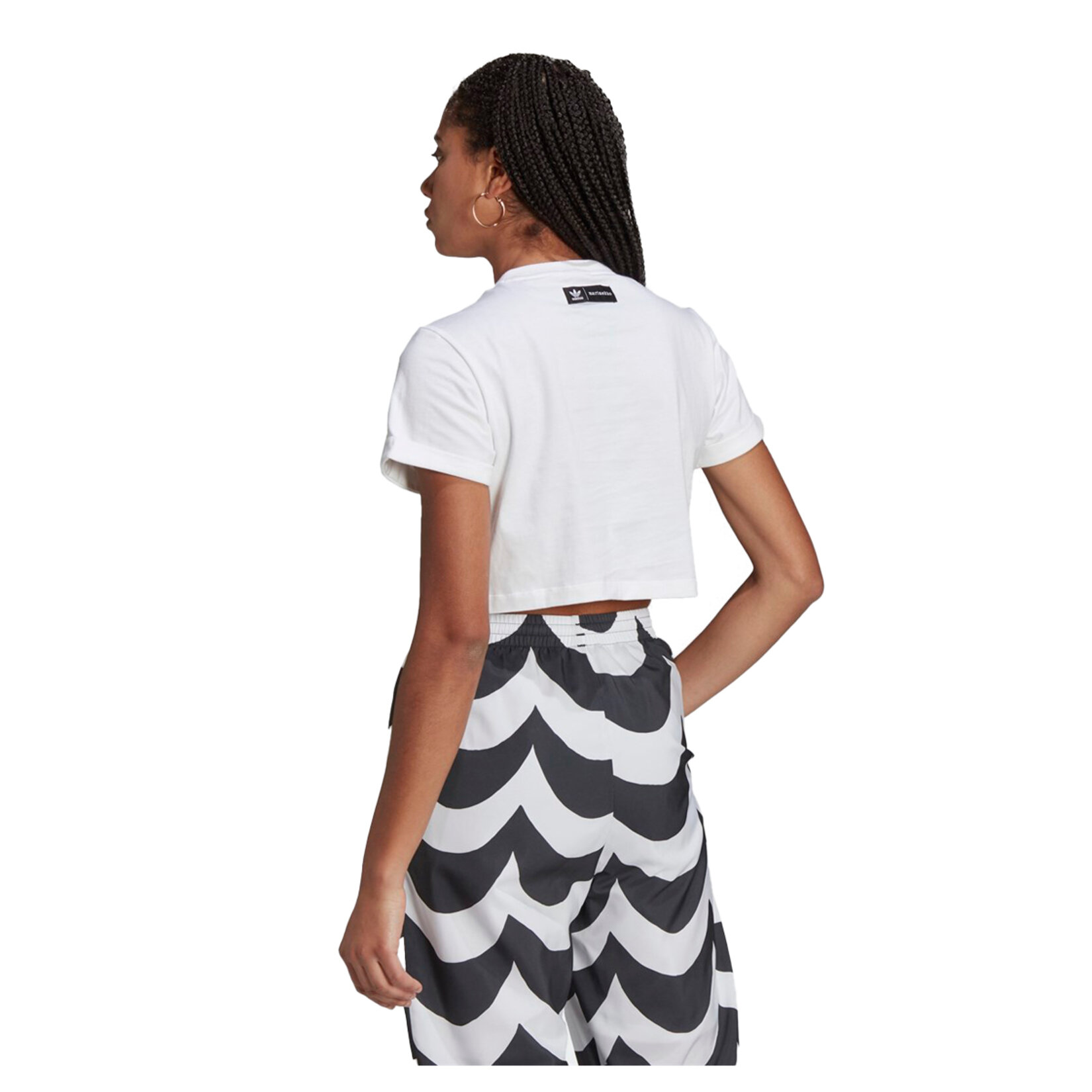 Adidas Kadın T-Shirt H20483 28 Beyaz - Görsel 3