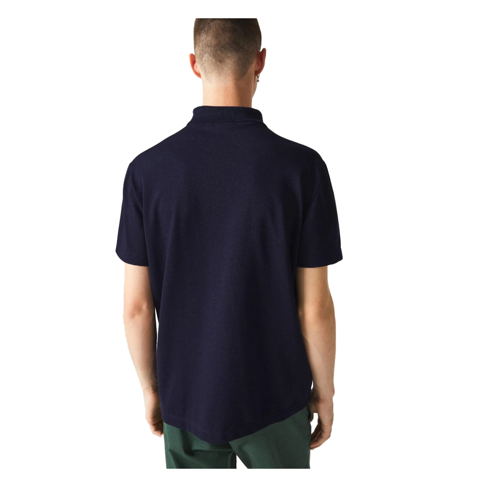 Lacoste Erkek Polo Yaka T-Shirt Lacivert 3XL - Görsel 3