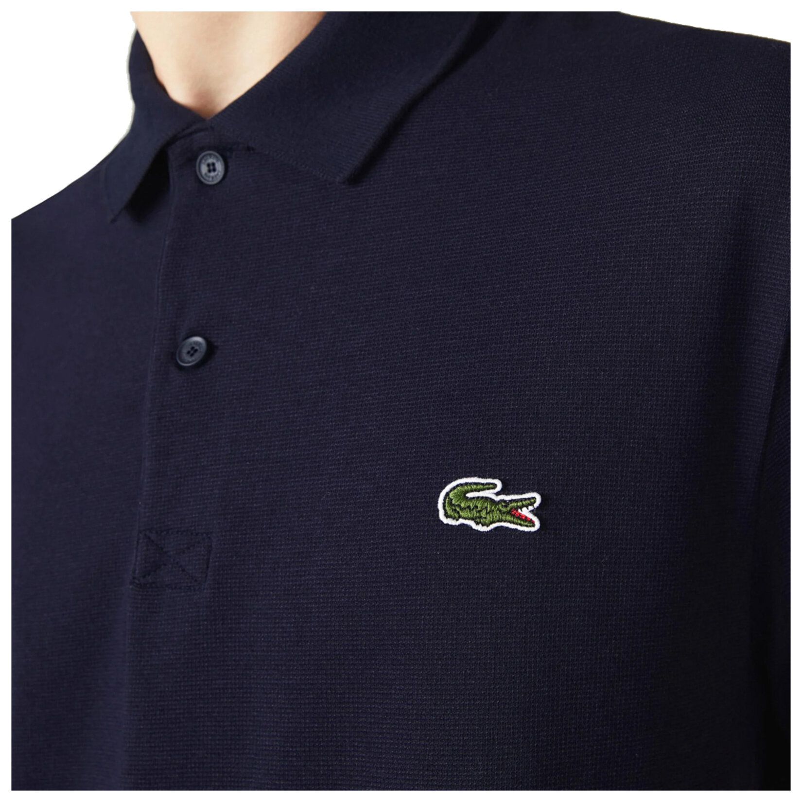 Lacoste Erkek Polo Yaka T-Shirt Lacivert 3XL - Görsel 2
