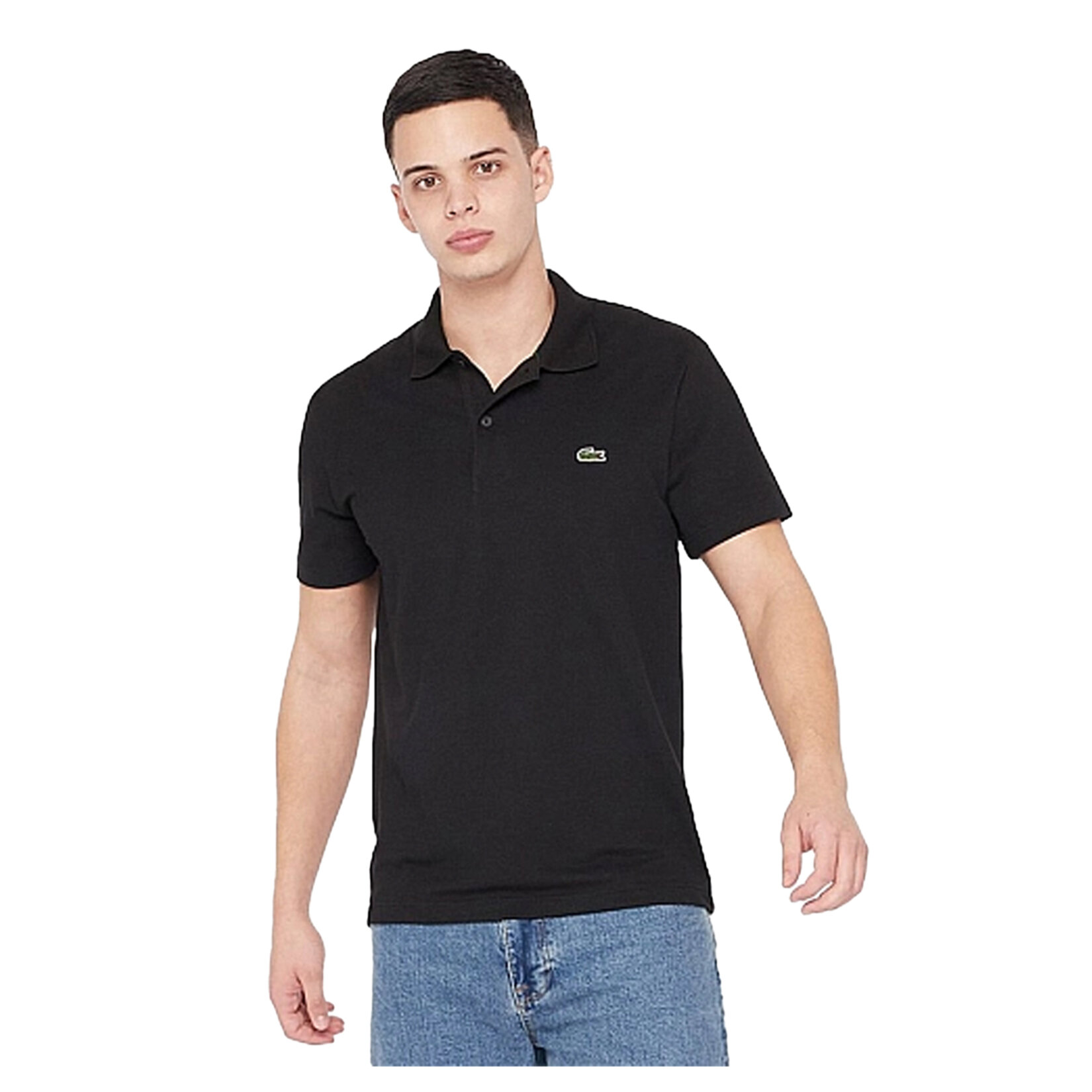 Lacoste Erkek Polo Yaka T-Shirt Siyah XXL - Görsel 2