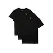 Lacoste TH332 3'lü Erkek Bisiklet Yaka T-Shirt Siyah XS - Görsel 1