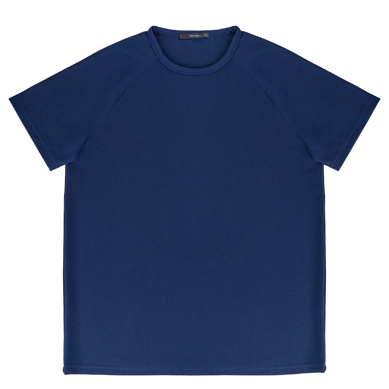 Penyem Erkek Waffle Tişört Lacivert XL