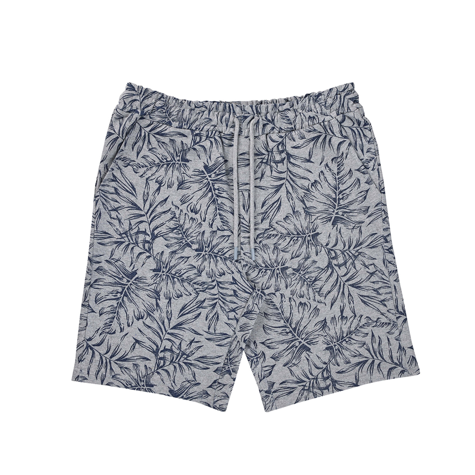 Penyem Erkek Full Baskılı Şort Gri XXL 