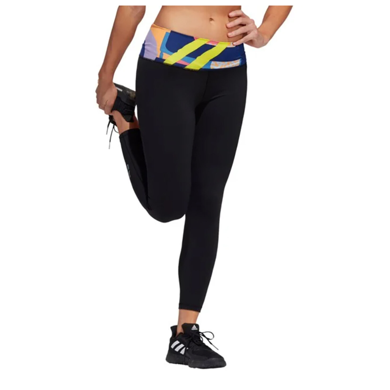 Adidas Kadın Tayt XS HB4781 Renkli - Görsel 4