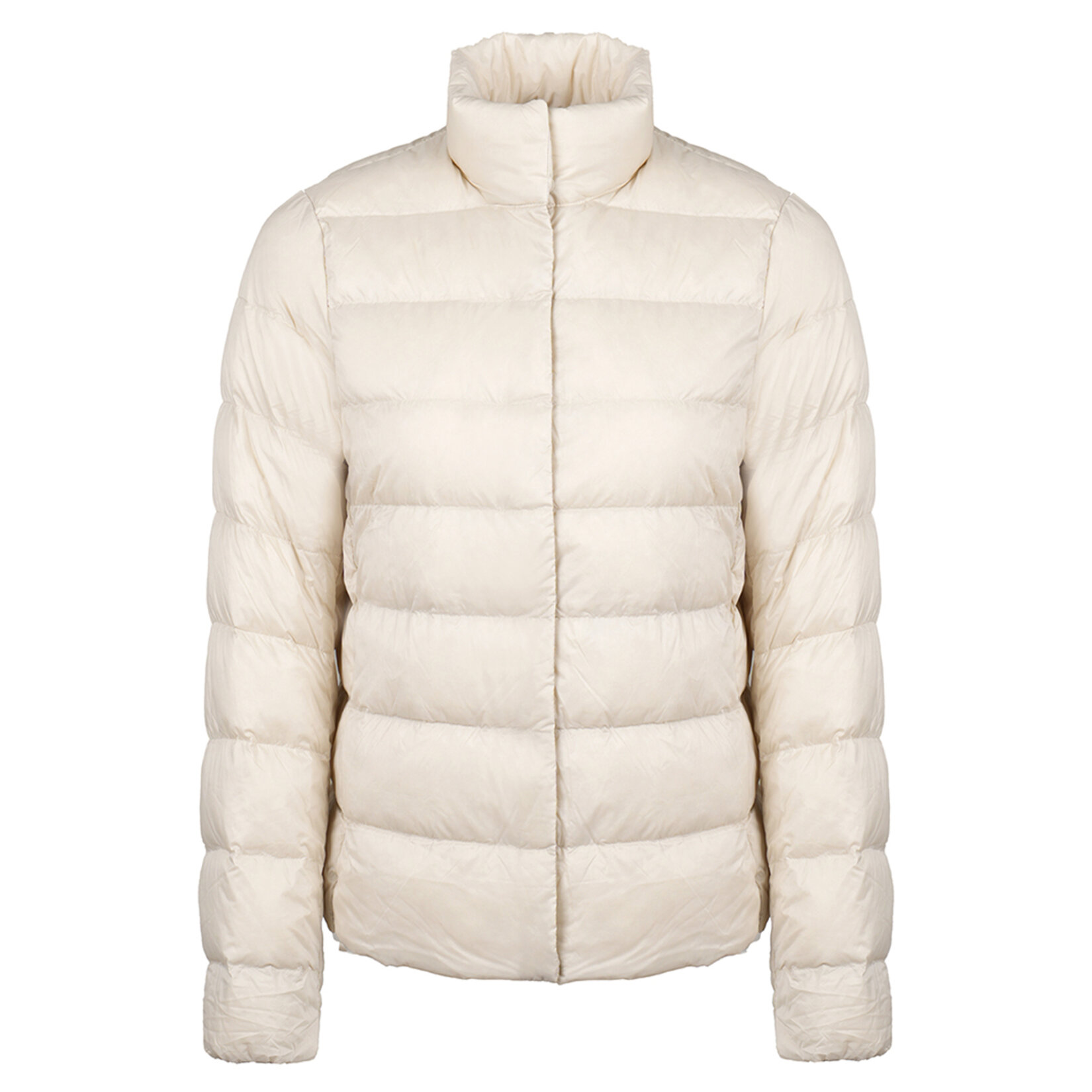 Uniqlo HT00190TE-01 Kadın Mont Krem S - Görsel 1