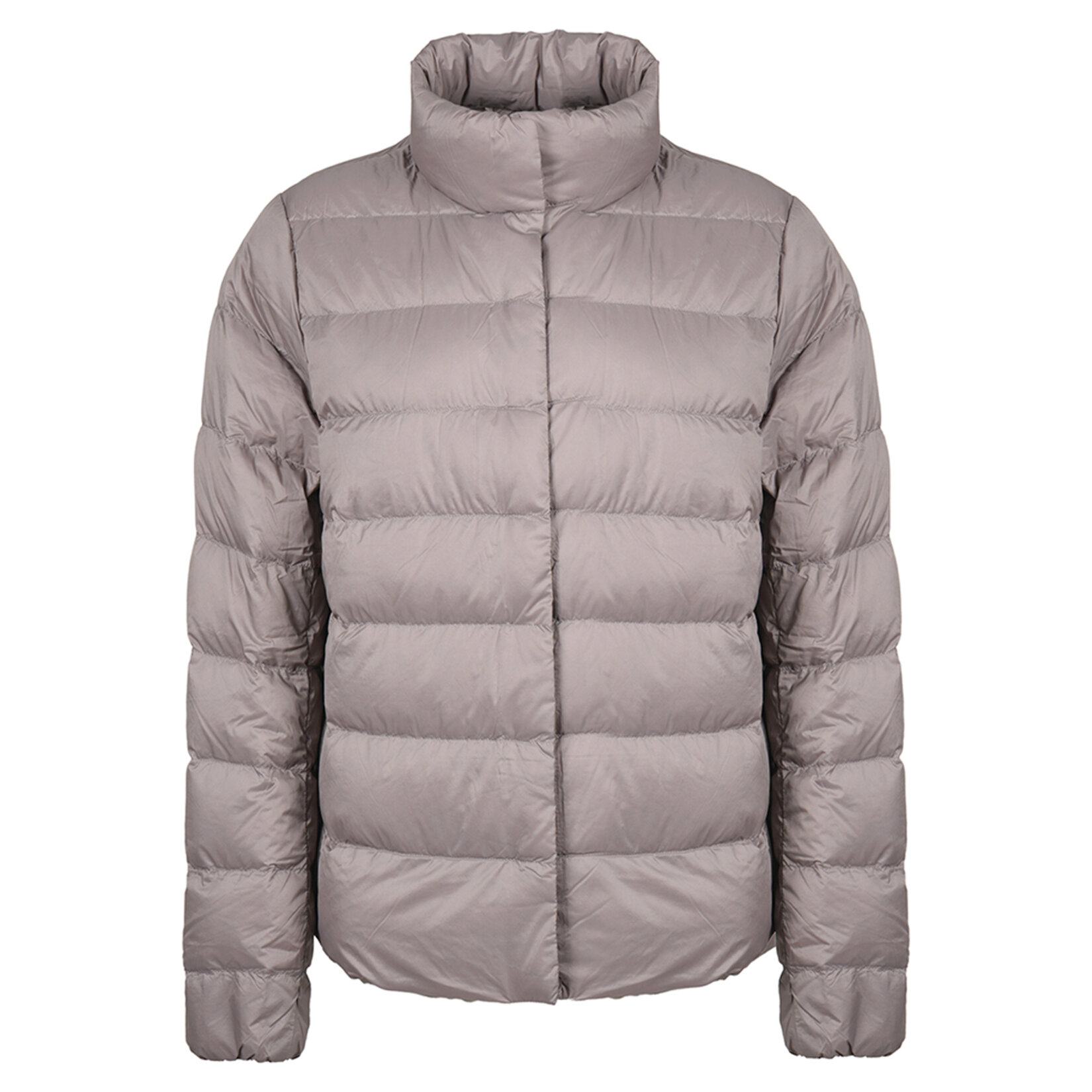 Uniqlo HT00190TE-04 Kadın Mont Gri Xl - Görsel 1