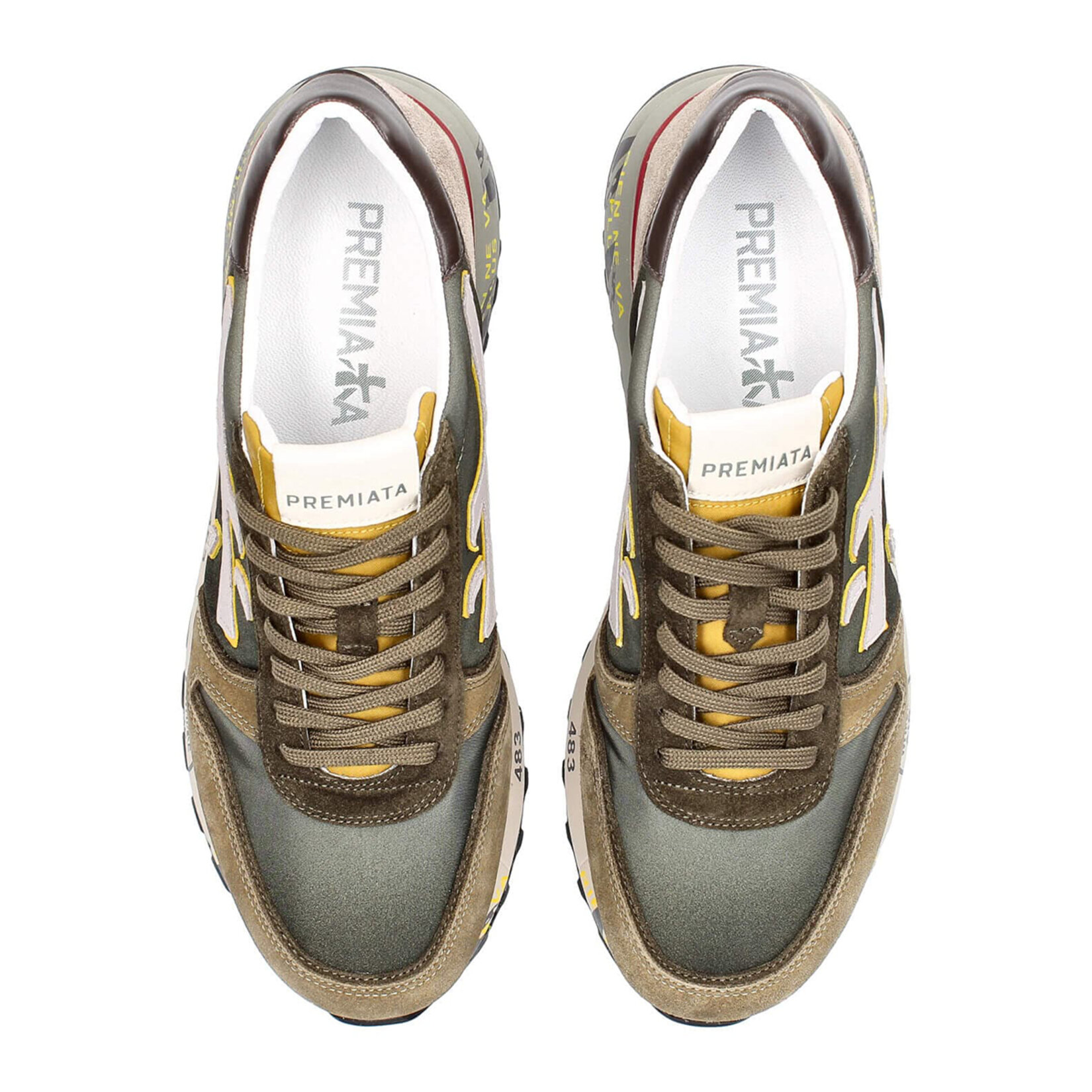 Premiata Sneakers Mick Multi Color Erkek Ayakkabı 45 - Görsel 4