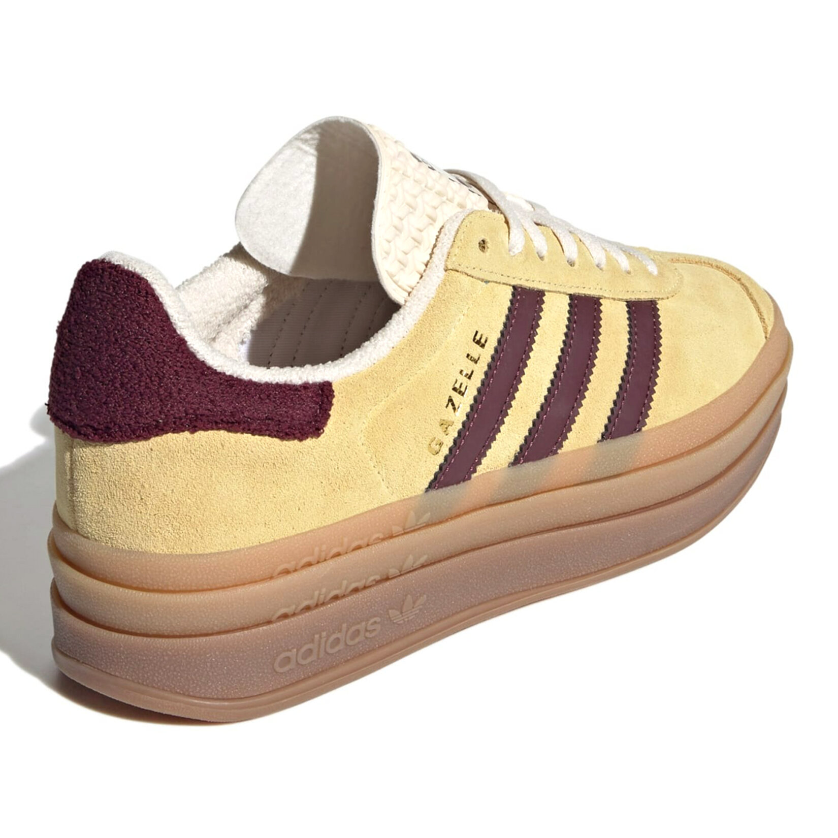 Adidas LF5937 Gazelle Bold Kadın Ayakkabı Bej 36.5 - Görsel 3