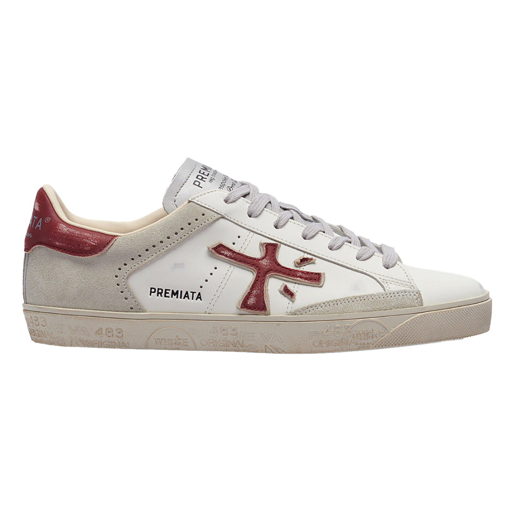 Premiata Steven Erkek Ayakkabı Beyaz 40 - Görsel 1