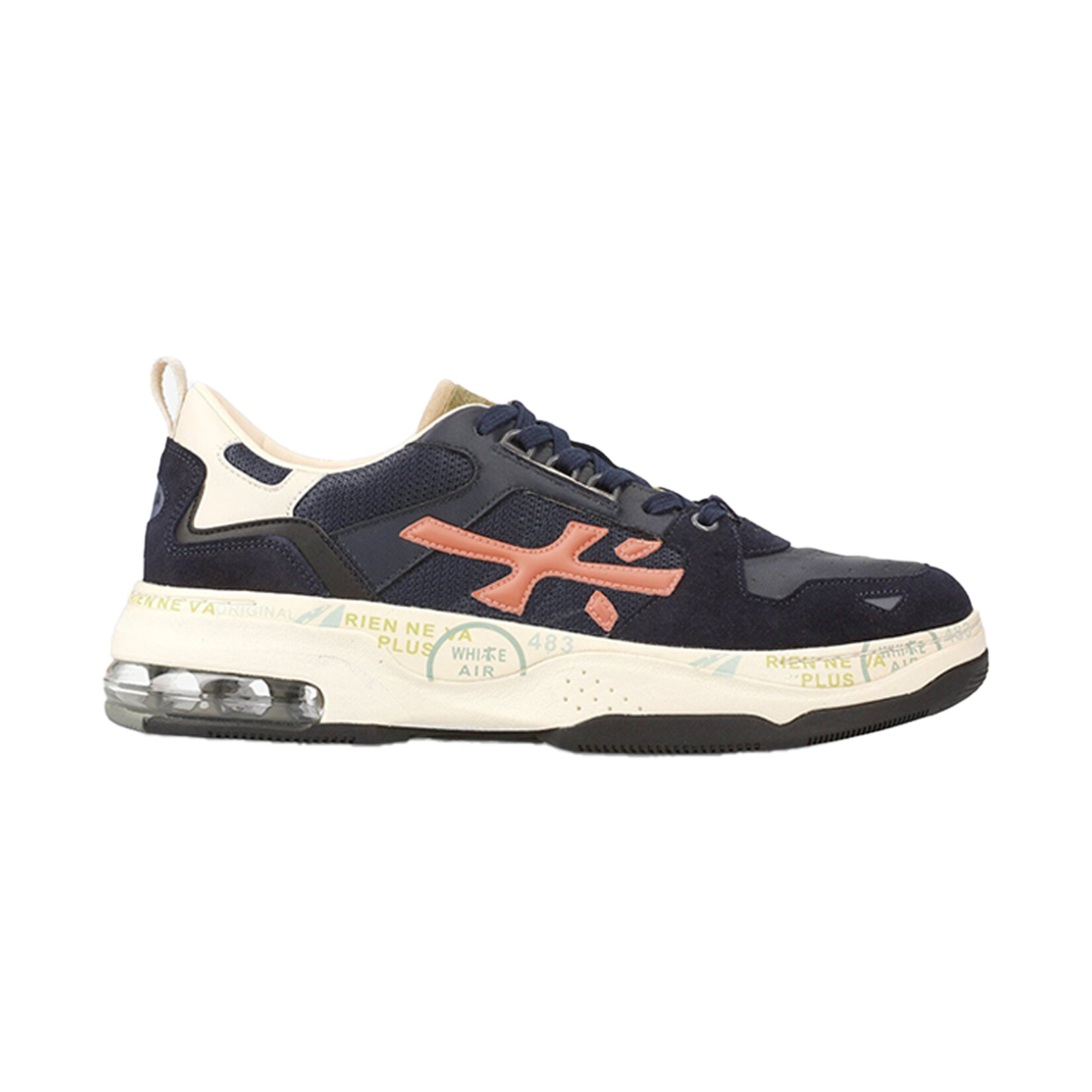 Premiata 371 Drake Erkek Ayakkabı Siyah 42 - Görsel 1