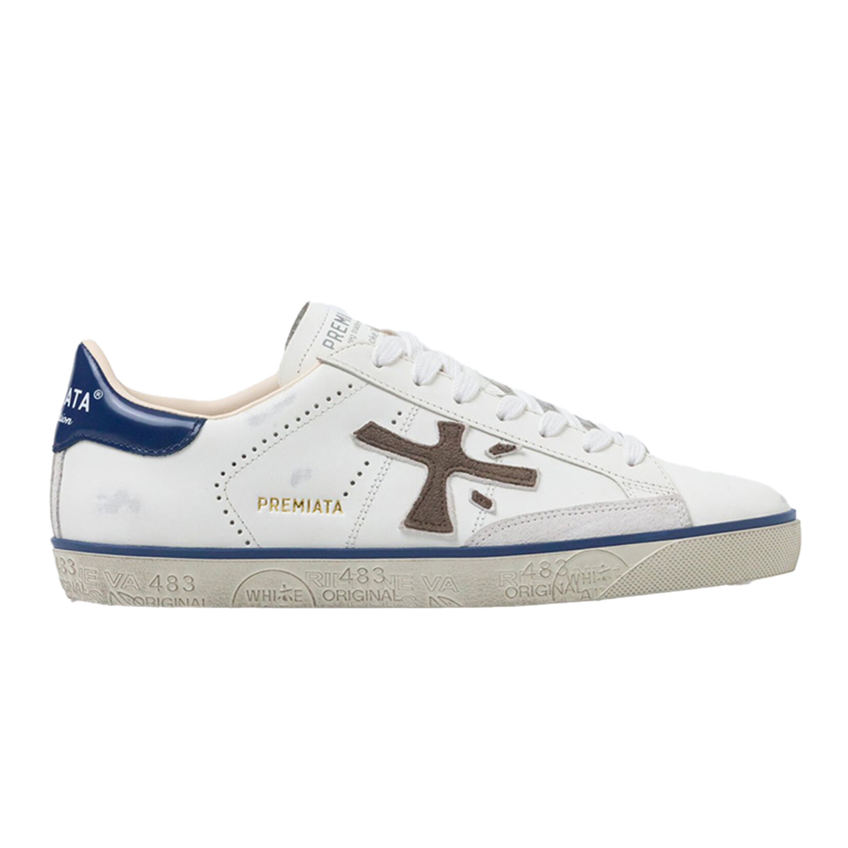 Premiata 6642 Steven Erkek Ayakkabı Beyaz 42 - Görsel 1
