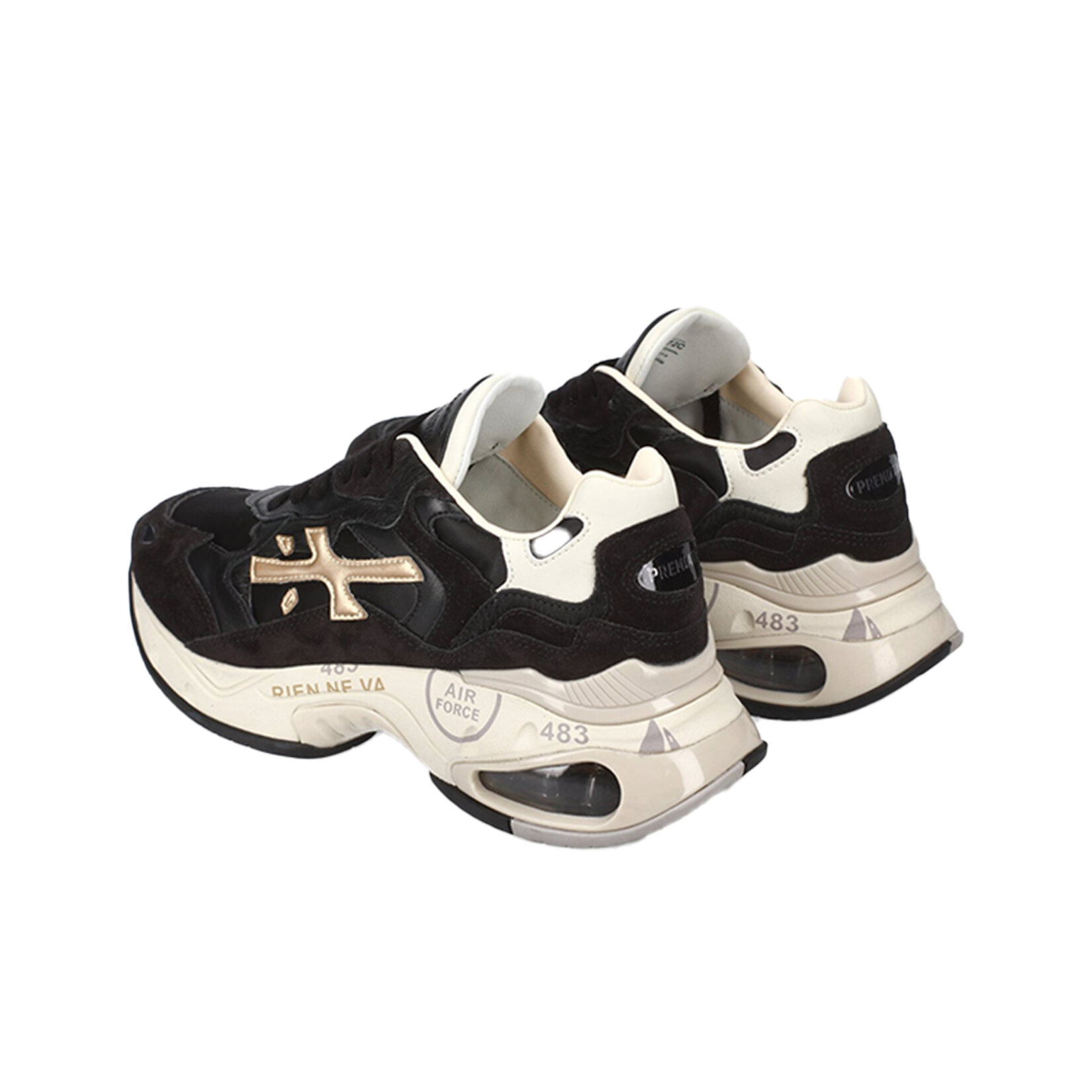 Premiata Sharkyd Kadın Ayakkabı Siyah 36 - Görsel 3