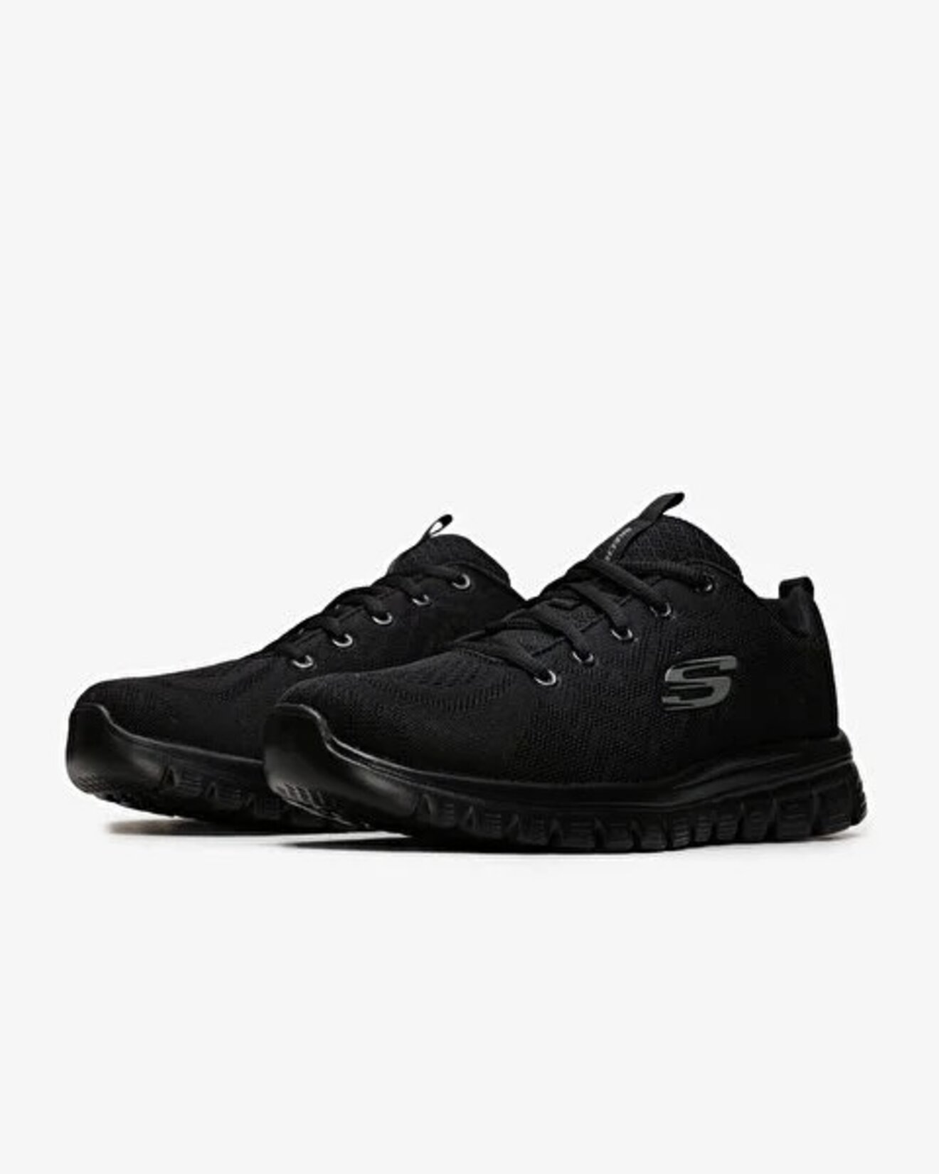 Skechers 12615-Bbk Kadın Spor Ayakkabı 38 - Görsel 3