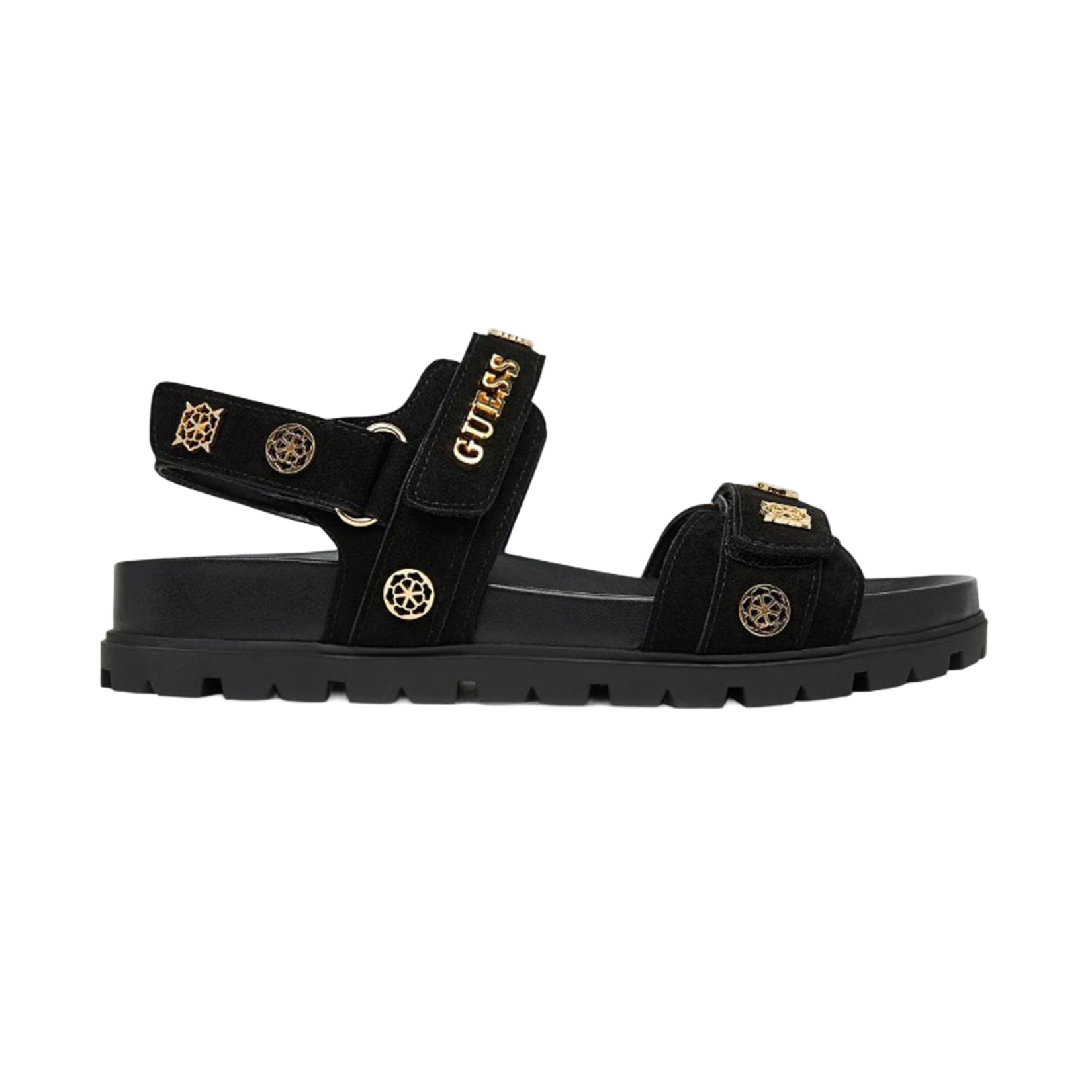 Guess FLPFLOESU03-Black Florizi Kadın Sandalet Siyah 40 - Görsel 1