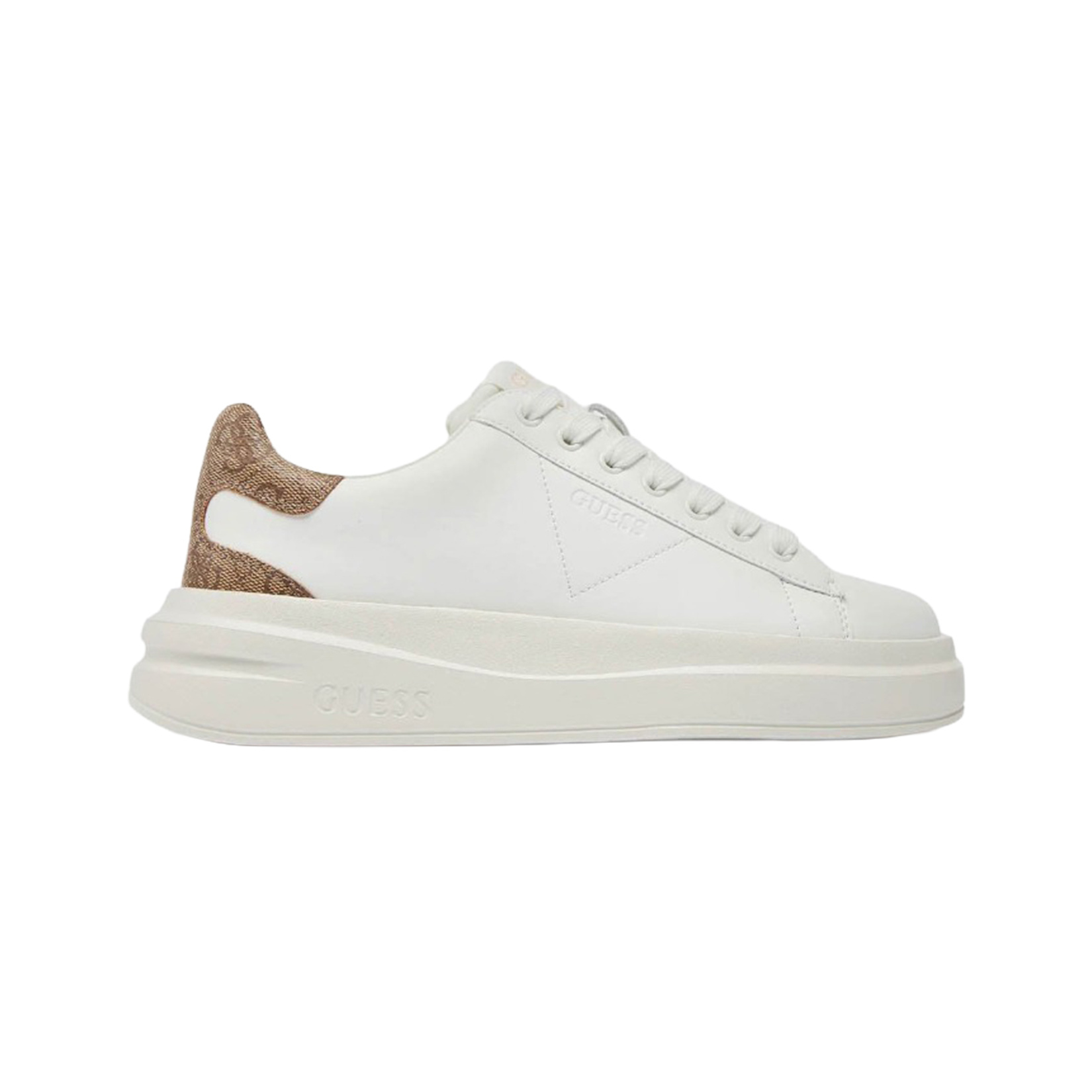 Guess FLJELBFAL12 WHBEI Elbina Kadın Ayakkabı Beyaz 40 - Görsel 1