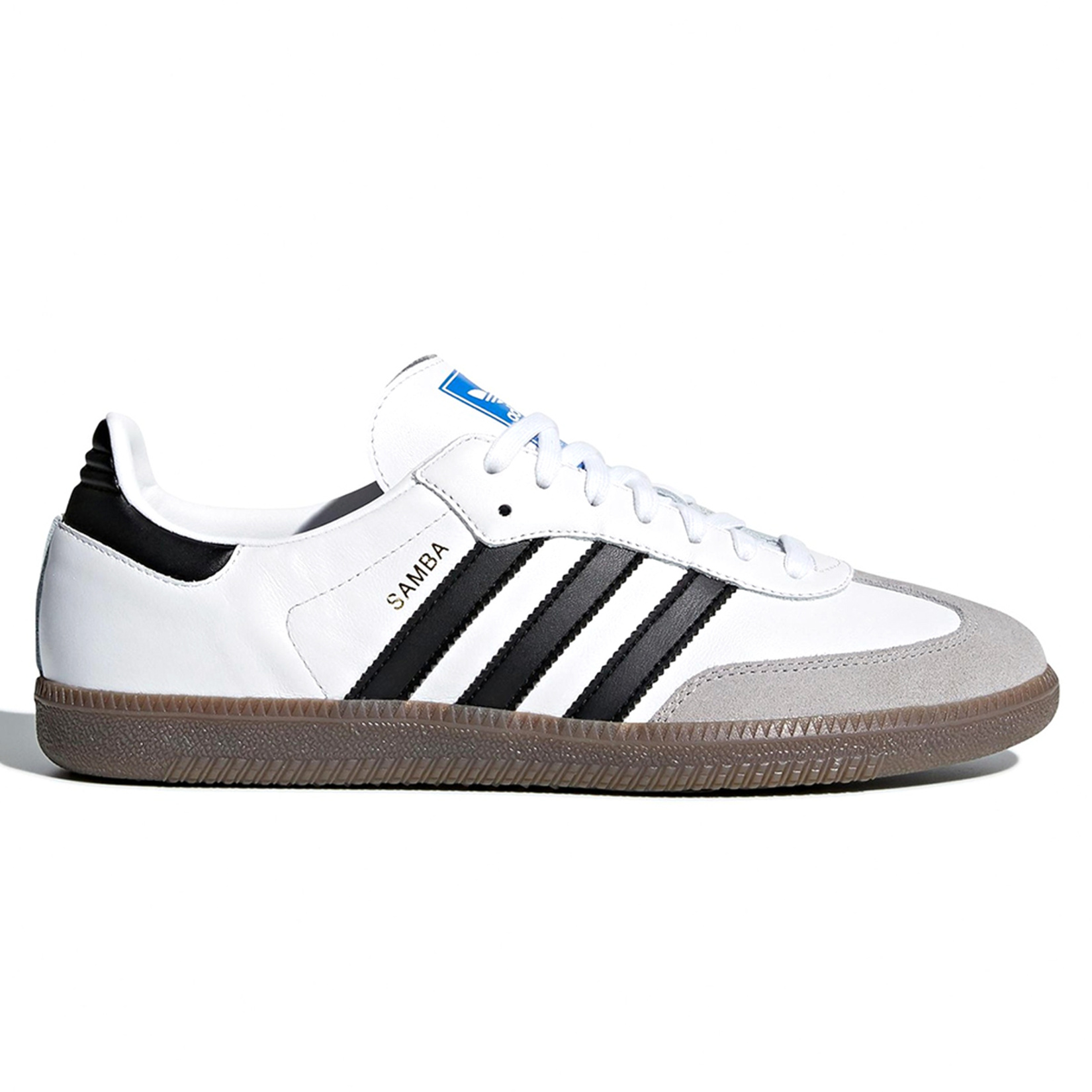 Adidas B75806 Samba OG Unisex Ayakkabı Beyaz 45.5 - Görsel 1