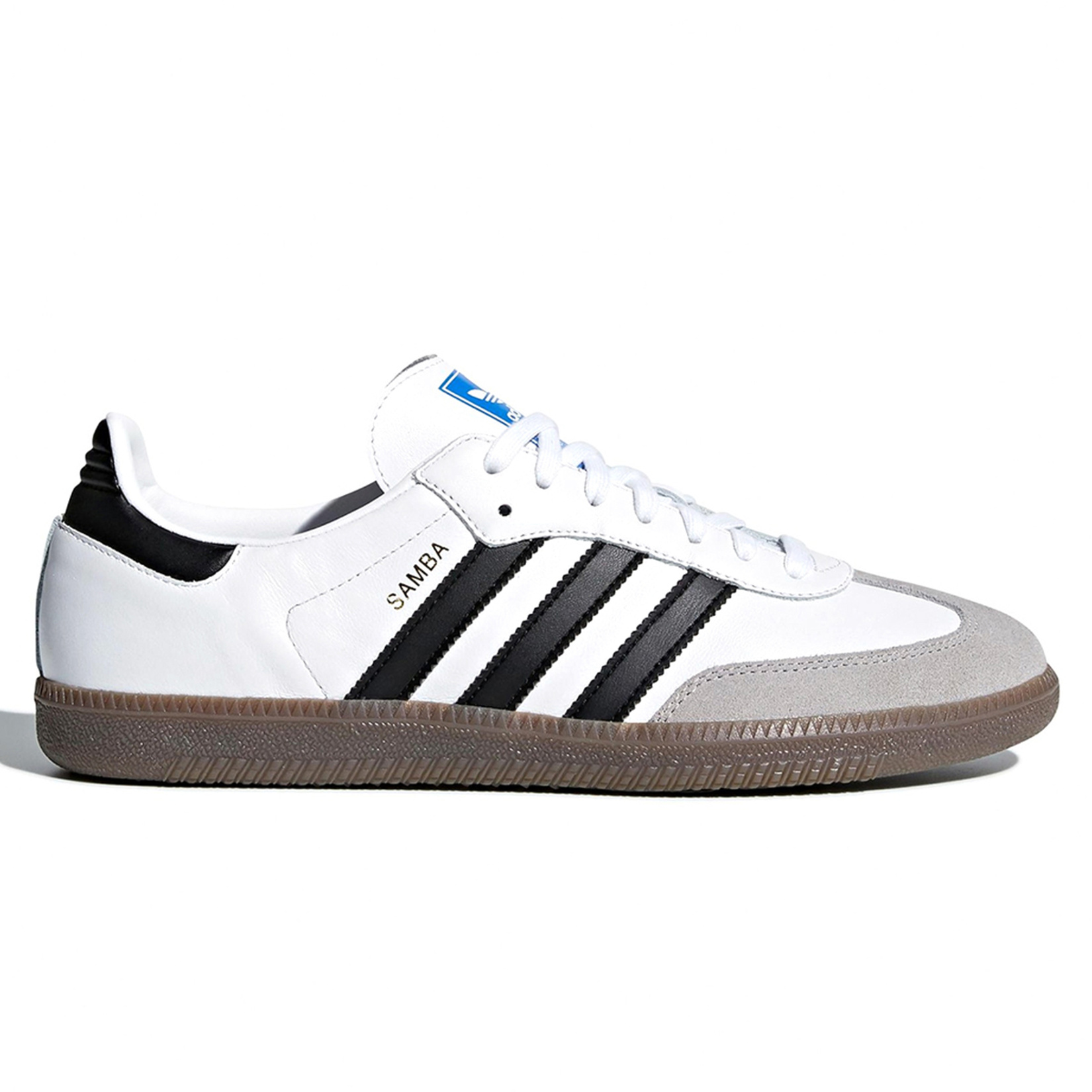 Adidas B75806 Samba OG Unisex Ayakkabı Beyaz 44.5 - Görsel 1