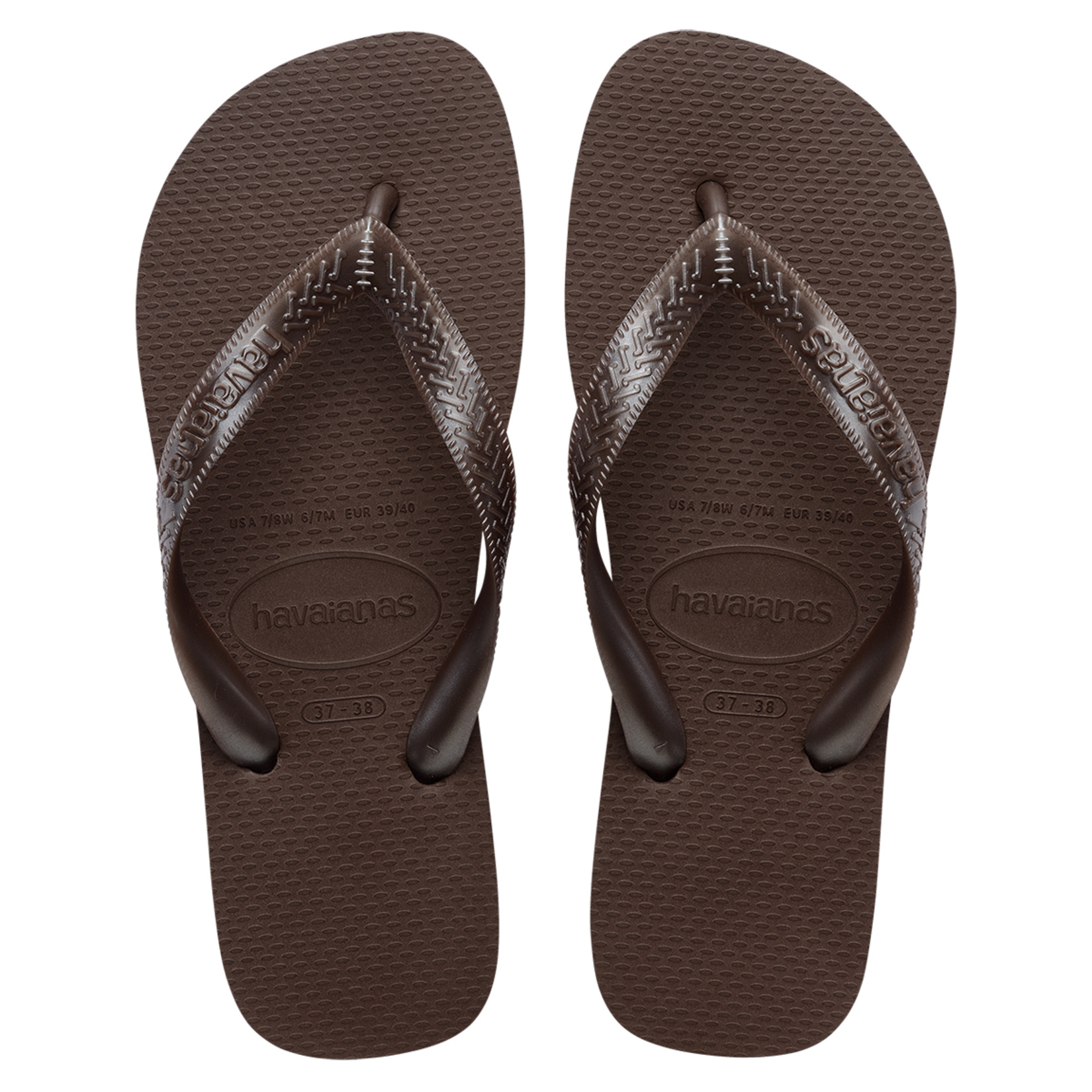 Havaianas Top Tiras Dark Brown 37-38 - Görsel 1