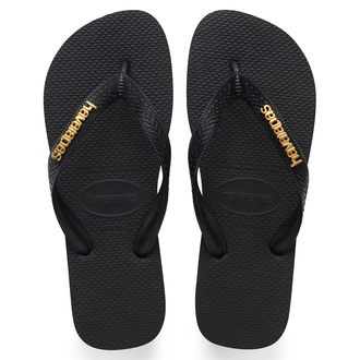 Havaianas Logo Metallic Black/Black 37-38