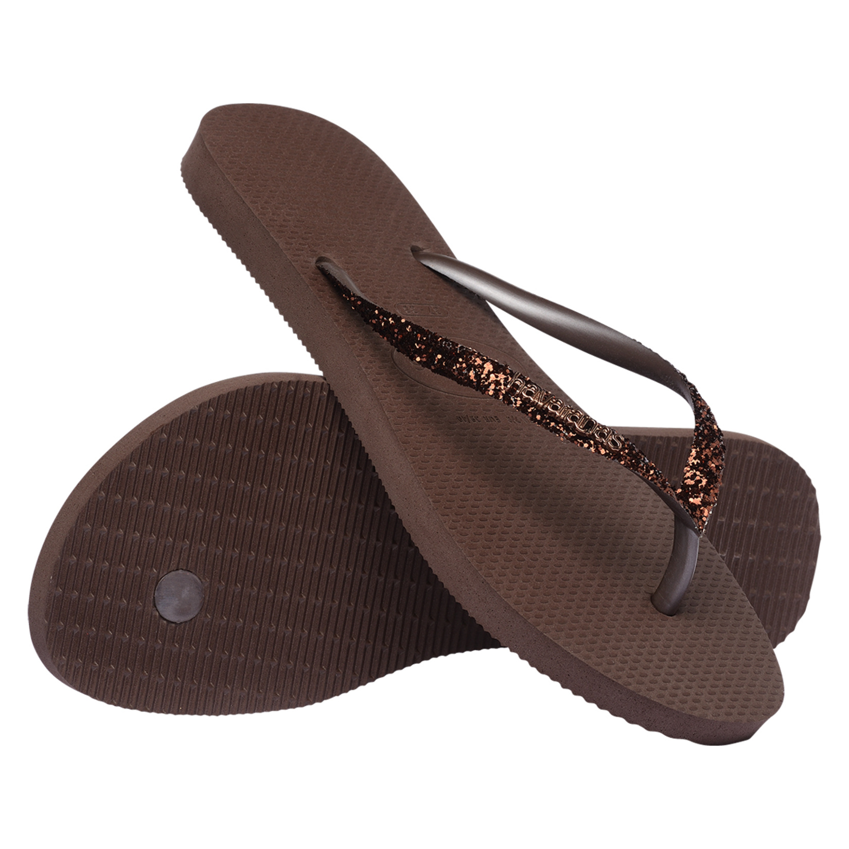 Havaianas Slim Glitter 2 Dark Brown 35-36 - Görsel 4