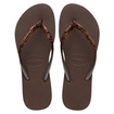 Havaianas Slim Glitter 2 Dark Brown 37-38 - Görsel 1