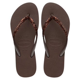 Havaianas Slim Glitter 2 Dark Brown 37-38