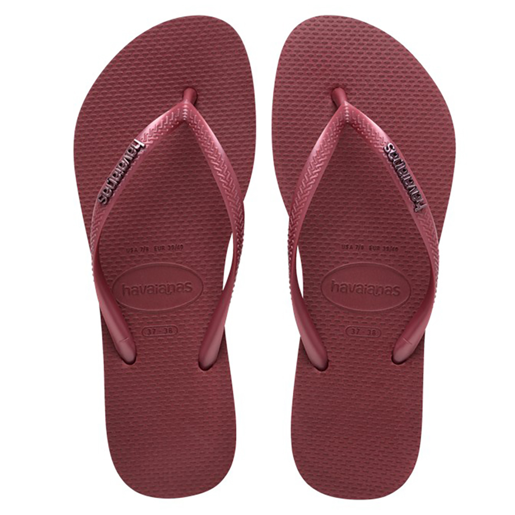 Havaianas Slim Logo Metallic Amaranth 37-38 - Görsel 1