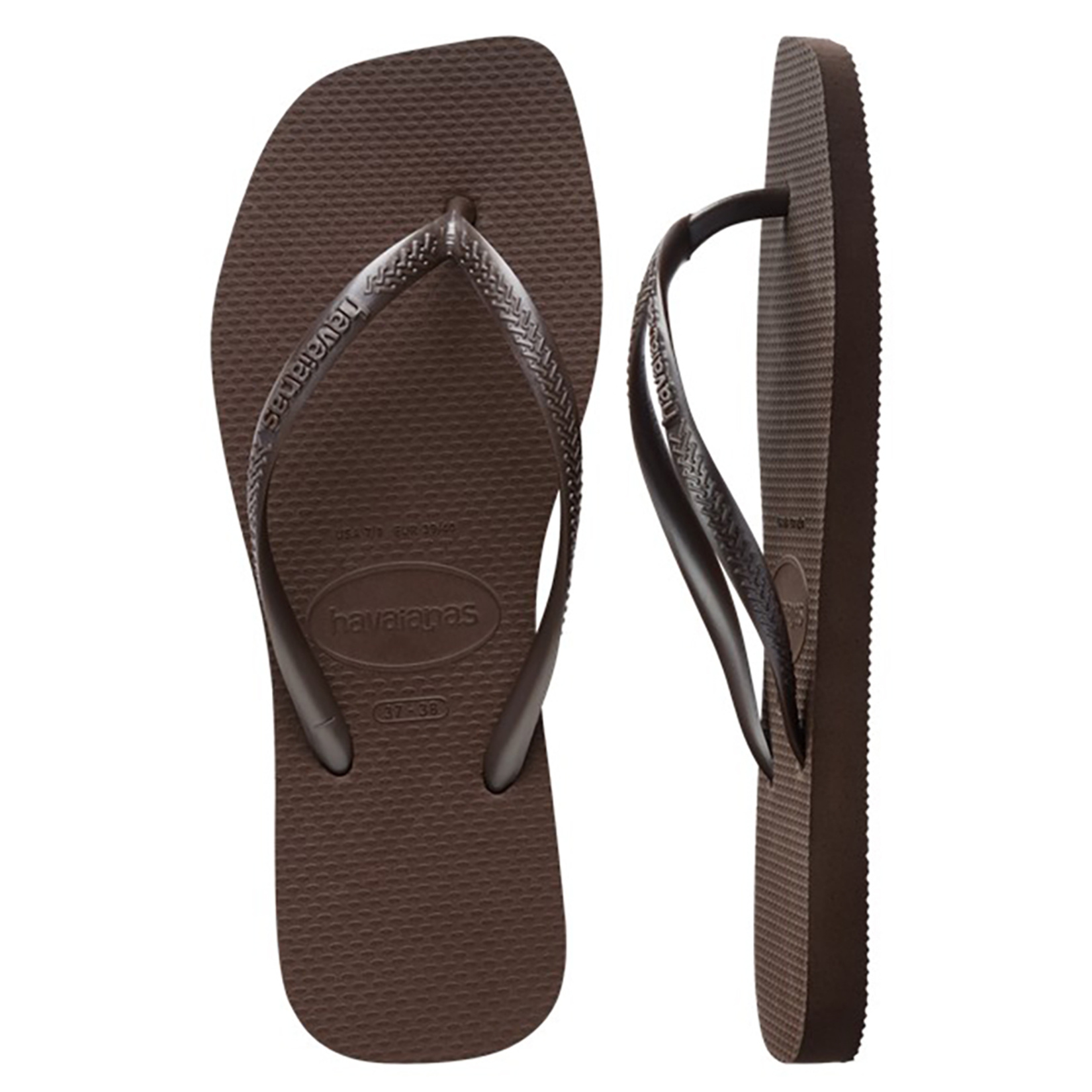 Havaianas Square Dark Brown 39-40 - Görsel 2