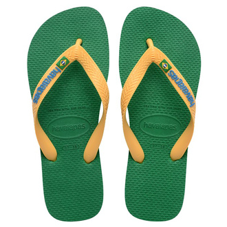 Havaianas Brasil Logo Green 41-42