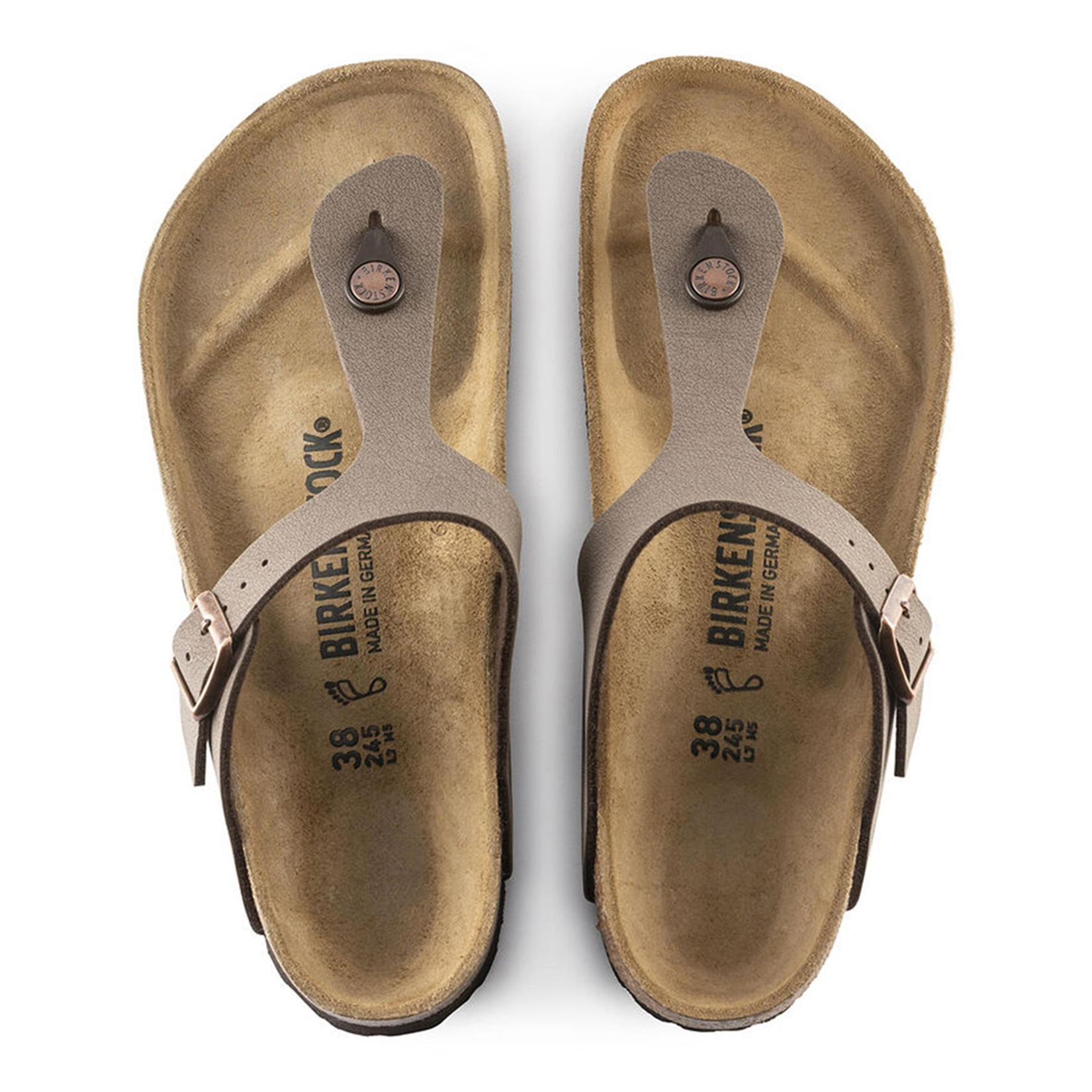 Birkenstock 43751 Gizeh Kadın Terlik Kahverengi 37 - Görsel 2