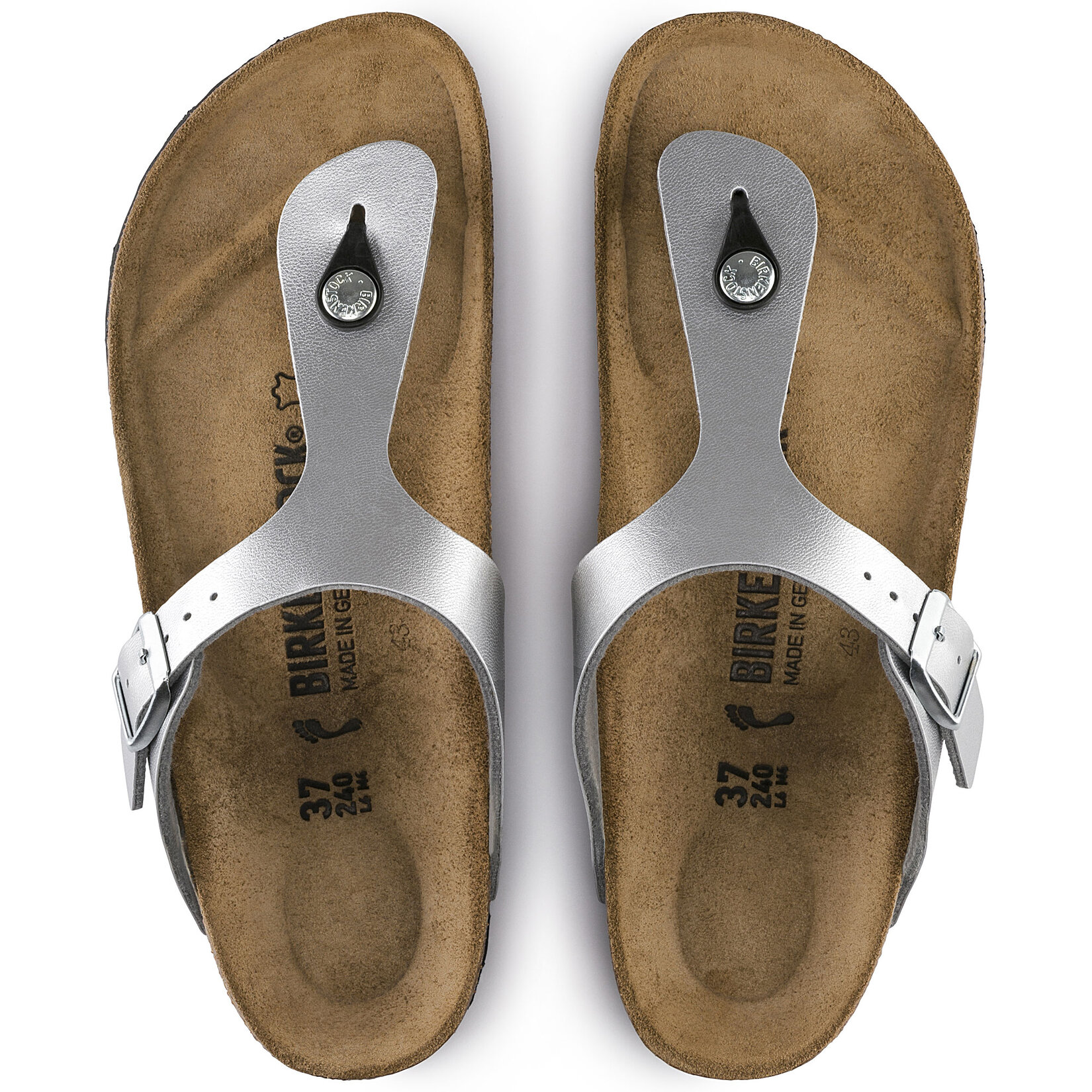 Birkenstock 43853 Kadın Terlik Gümüş 41 - Görsel 3