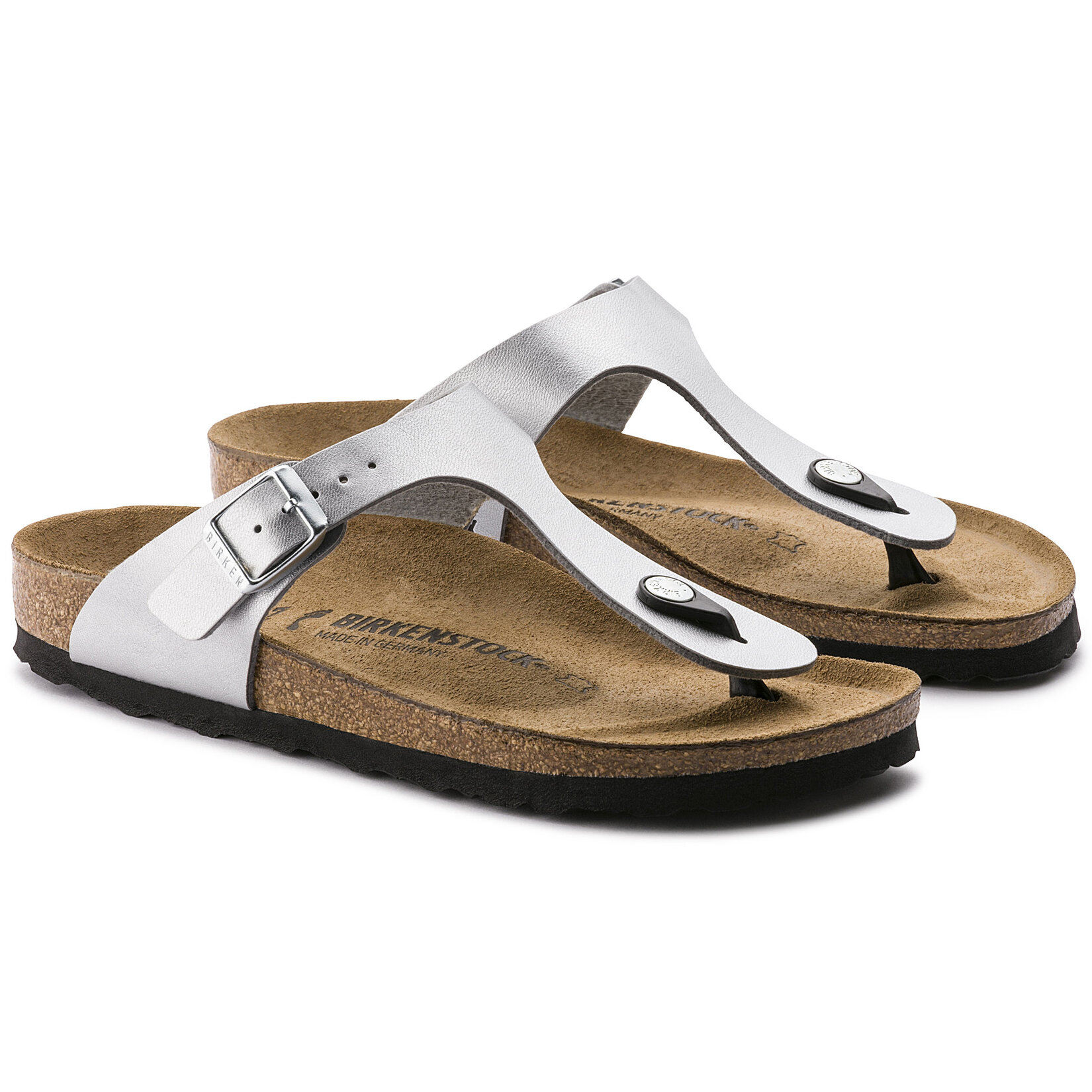 Birkenstock 43853 Kadın Terlik Gümüş 41 - Görsel 4