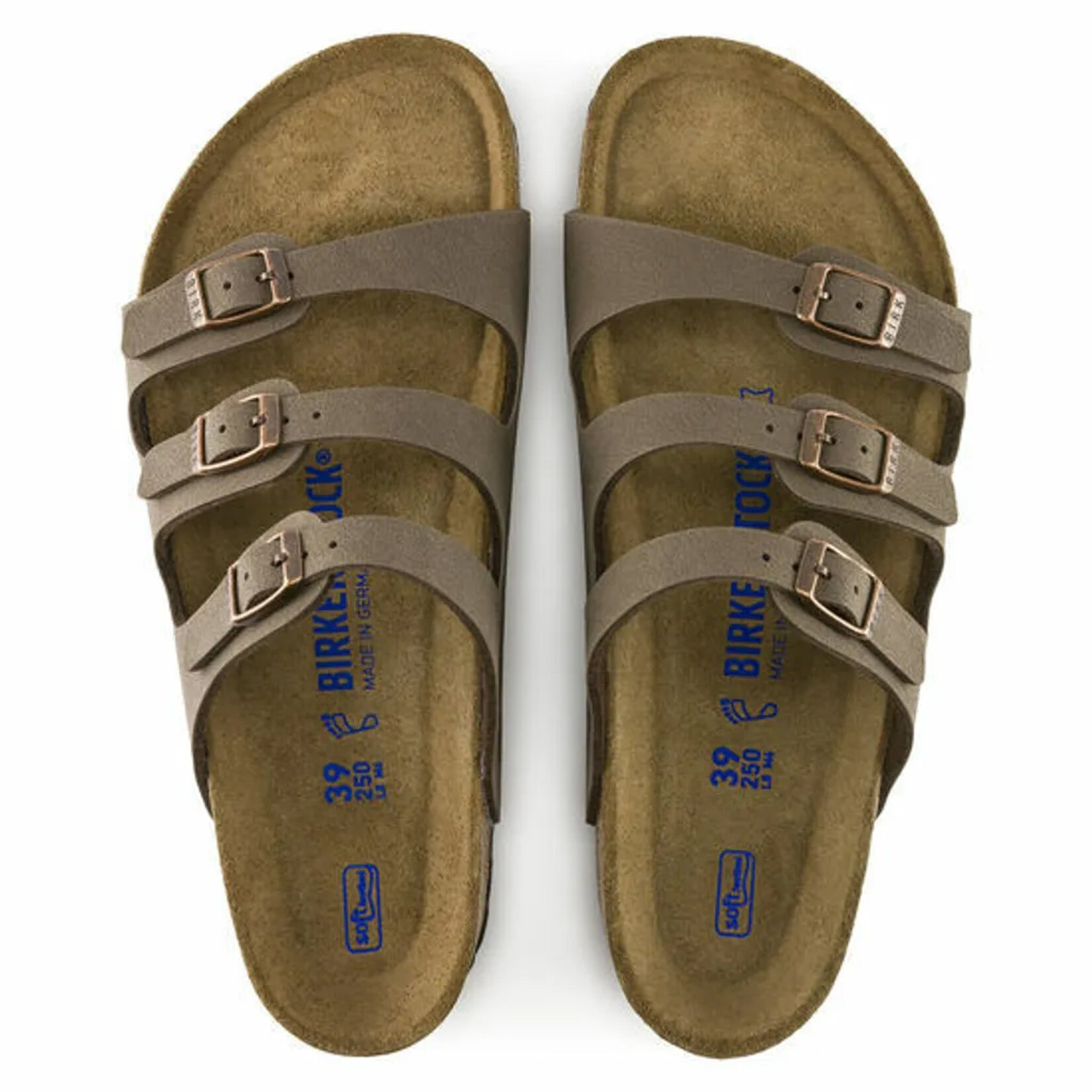 Birkenstock 53881 Kadın Terlik Kahverengi 39 - Görsel 3