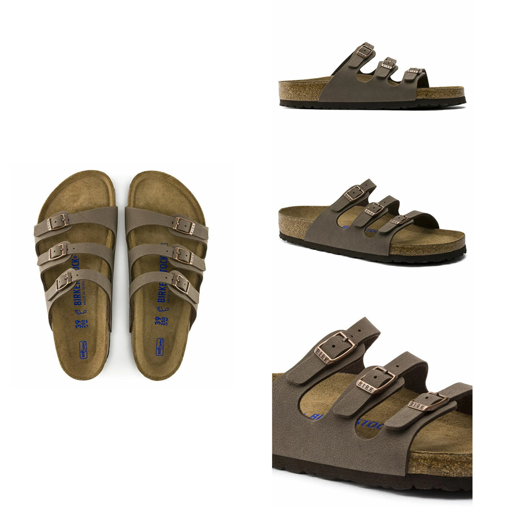 Birkenstock 53881 Kadın Terlik Kahverengi 39 - Görsel 5