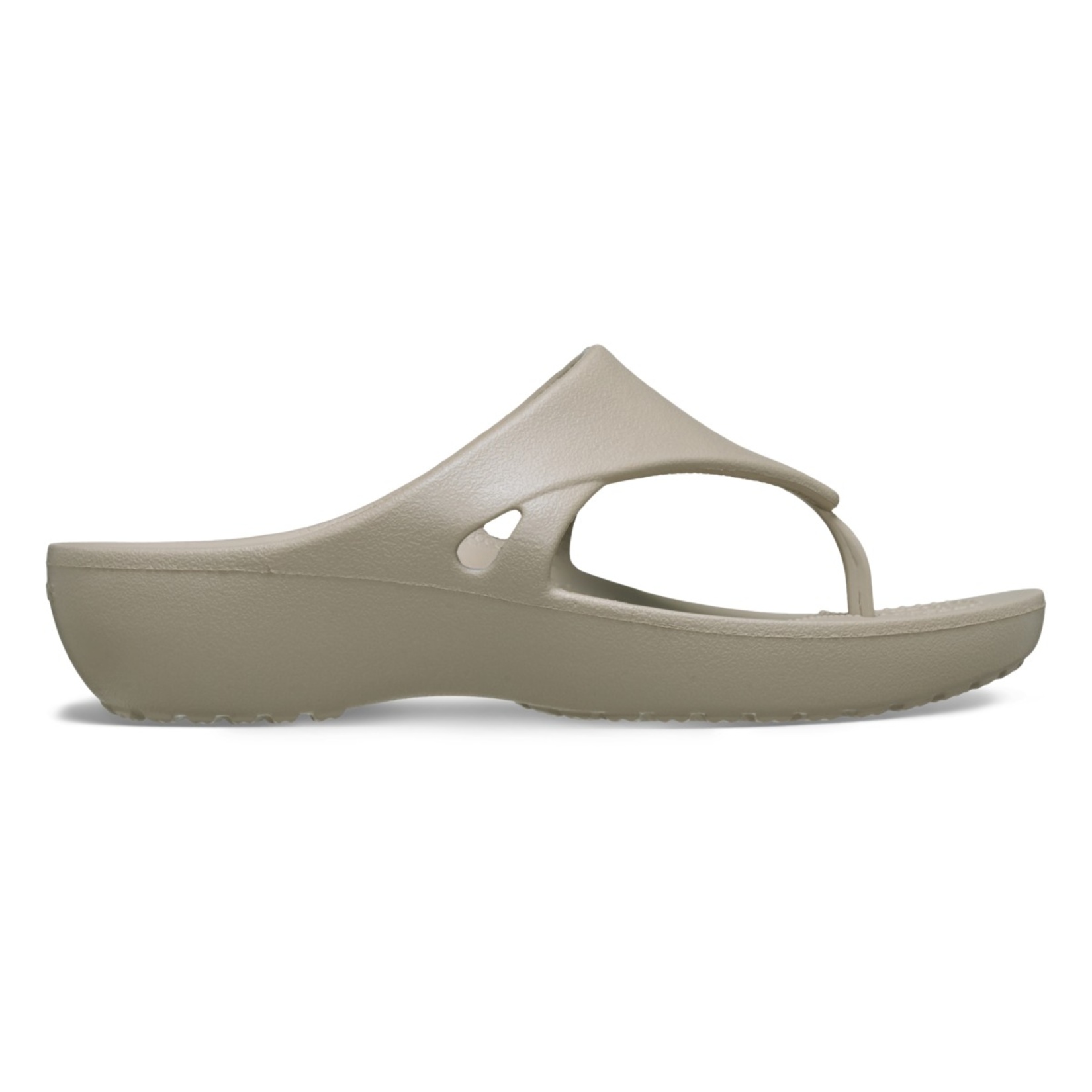 Crocs Kadee Wedge Flip Kadın Terlik Bej 39-40
