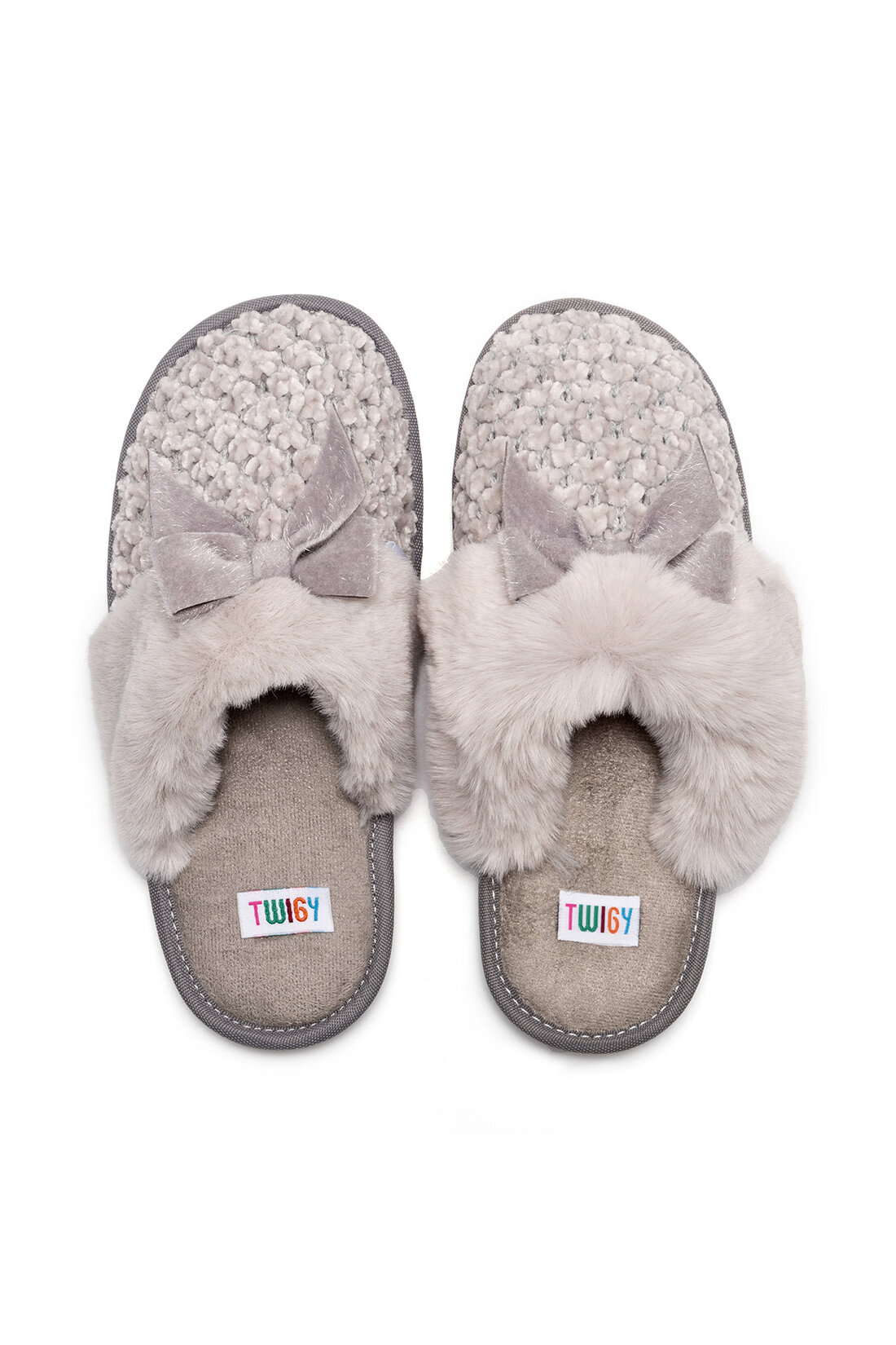 Twigy Ankita Gri Kadın Terlik 38 - Görsel 2
